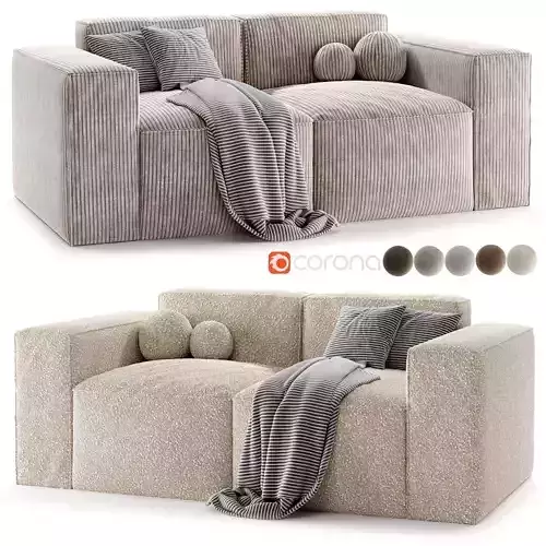 2 Sitzer Sofa LORALAI