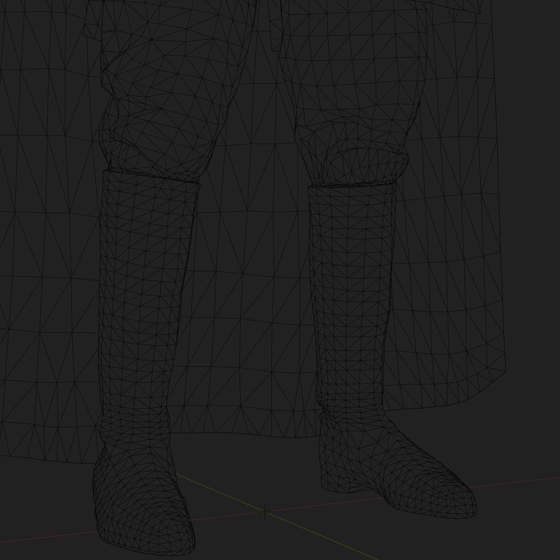 Luke Skywalker 3D Model Mandalorian Rigged Cape Blender FBX OBJ Low-poly 3D model_17