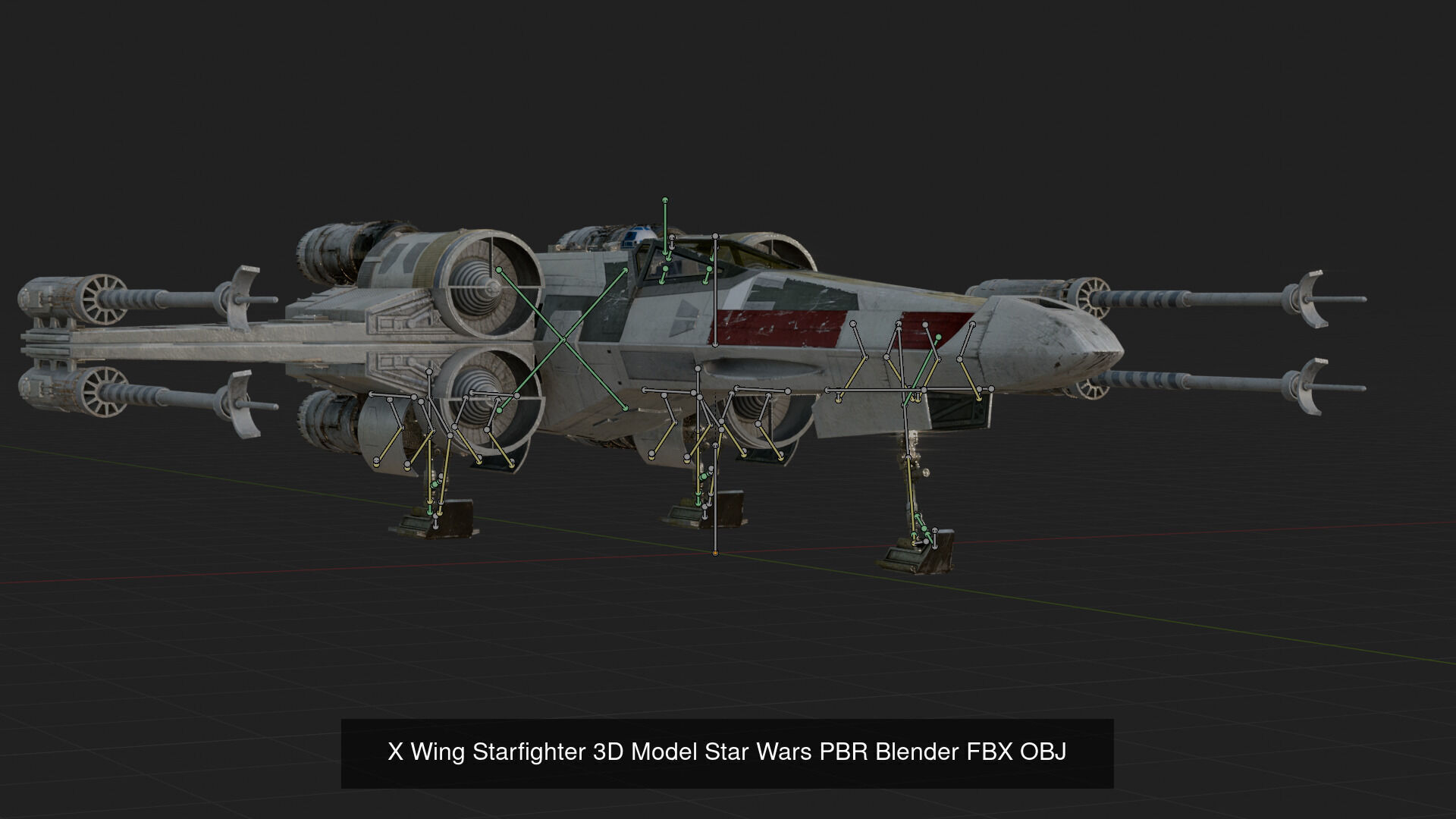 Luke Skywalker Star Wars 3D Model Collection Rigged PBR Bundle _2