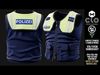 Bavarian Police HighVis Recognition Vest GTA FiveM Low-poly 3D model_2