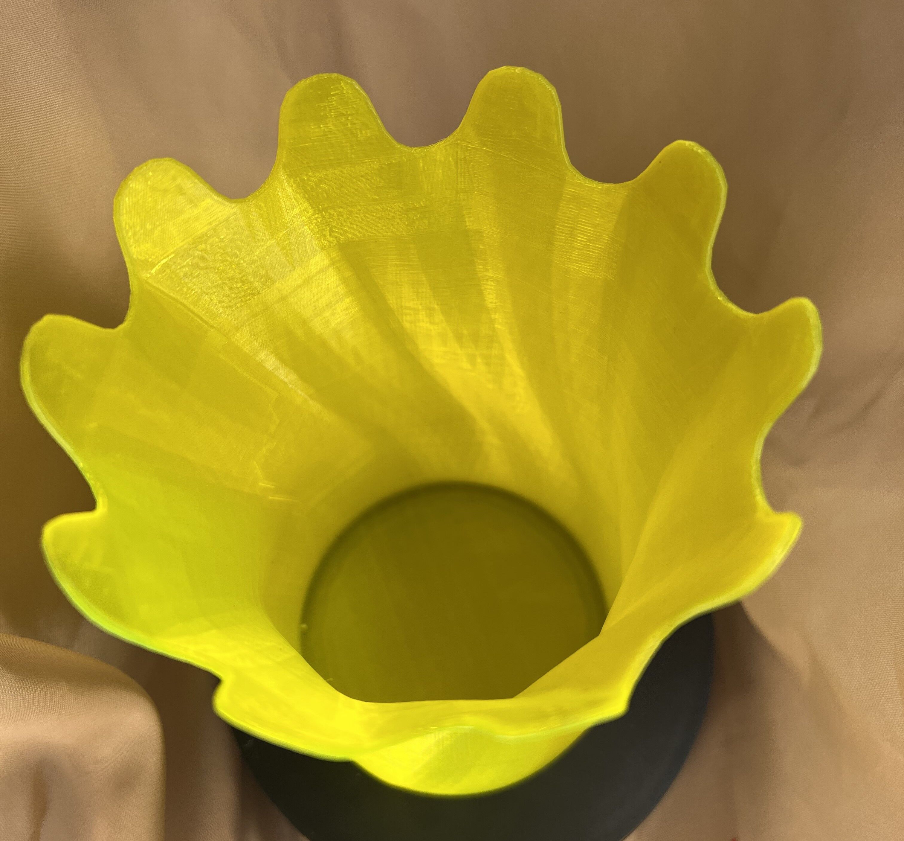 Crown Vase 3D print model_3
