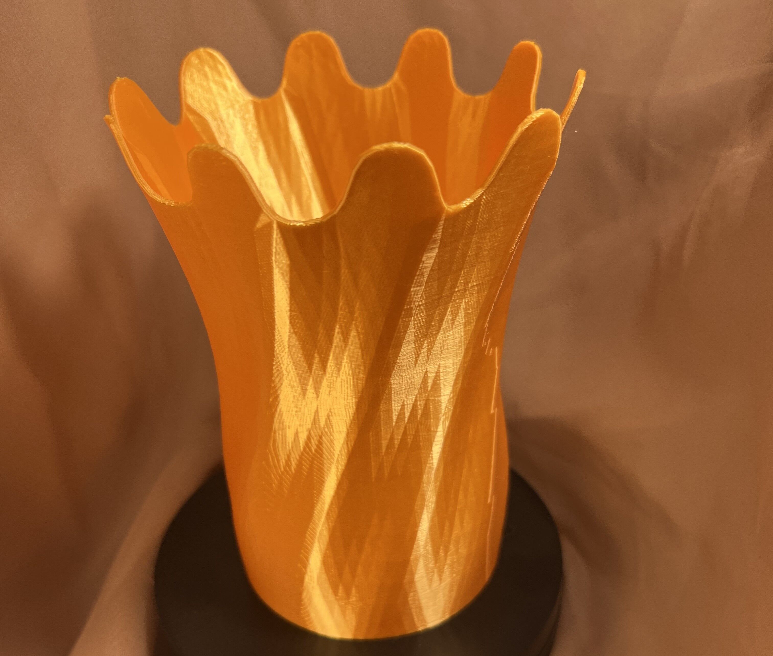 Crown Vase 3D print model_5