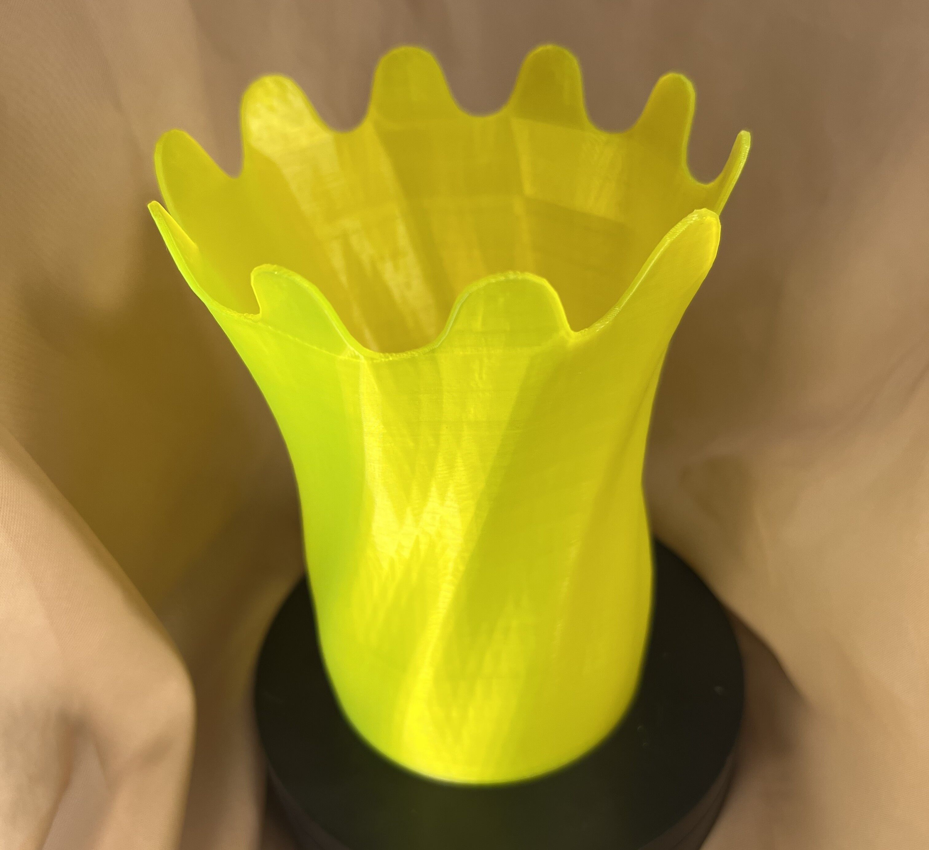 Crown Vase 3D print model_1