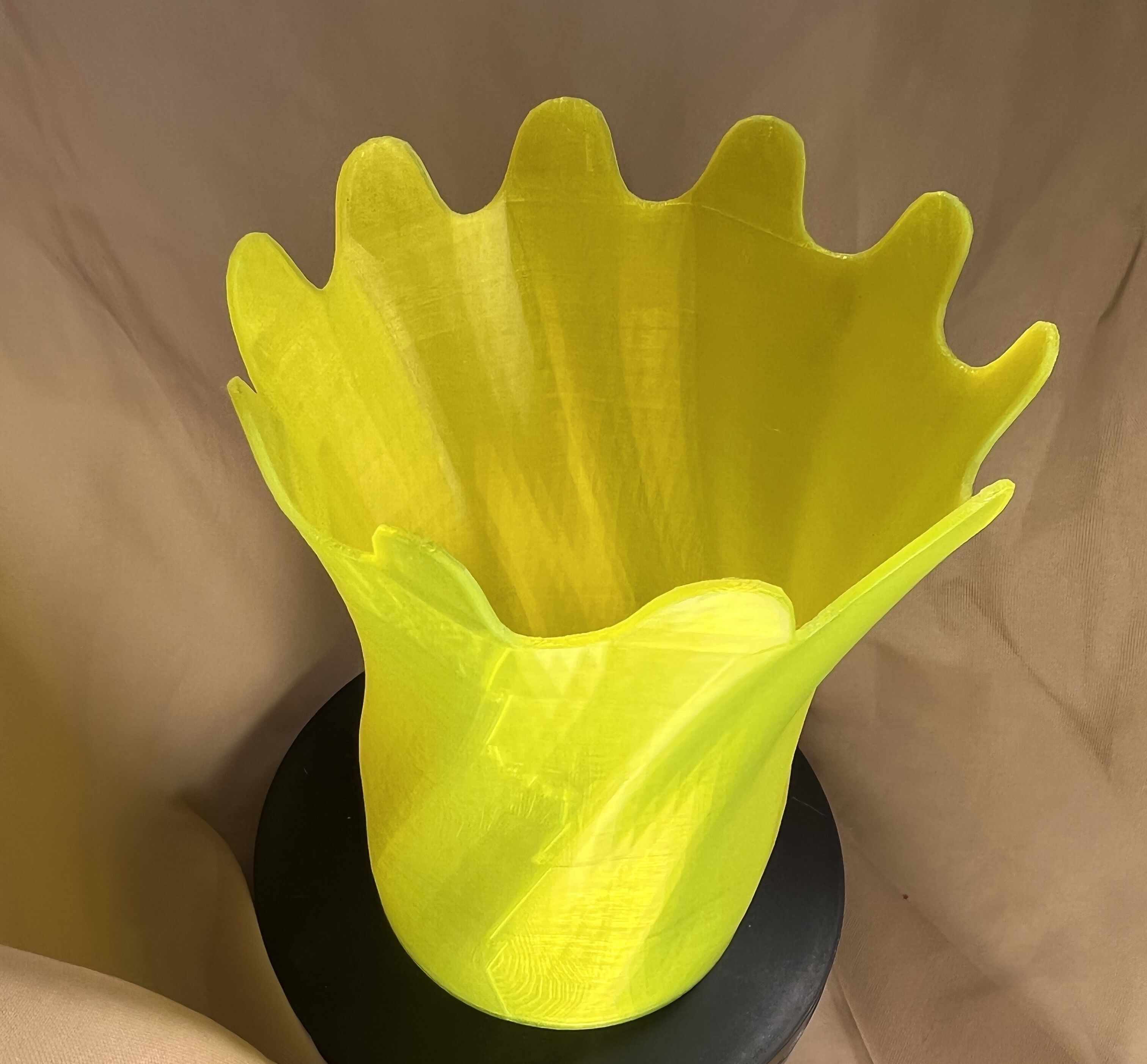 Crown Vase 3D print model_4