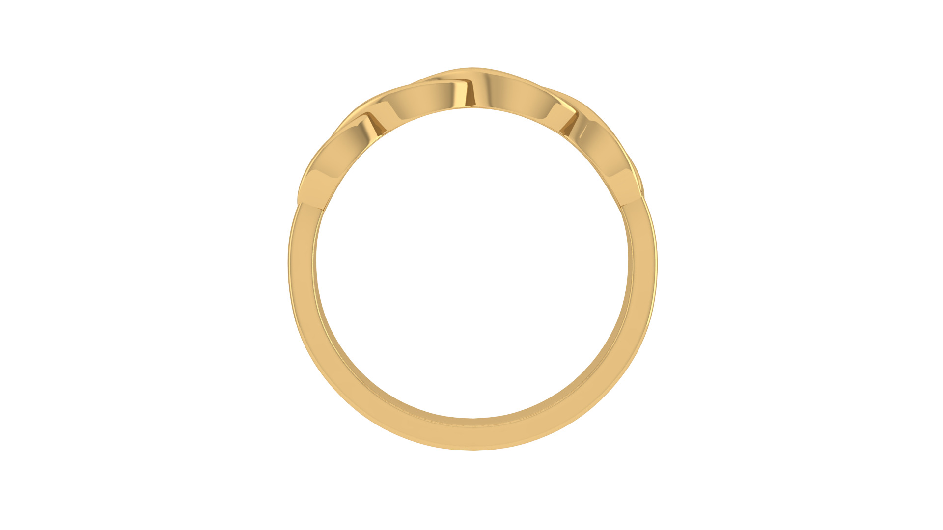 Anel infinito 3D print model_2