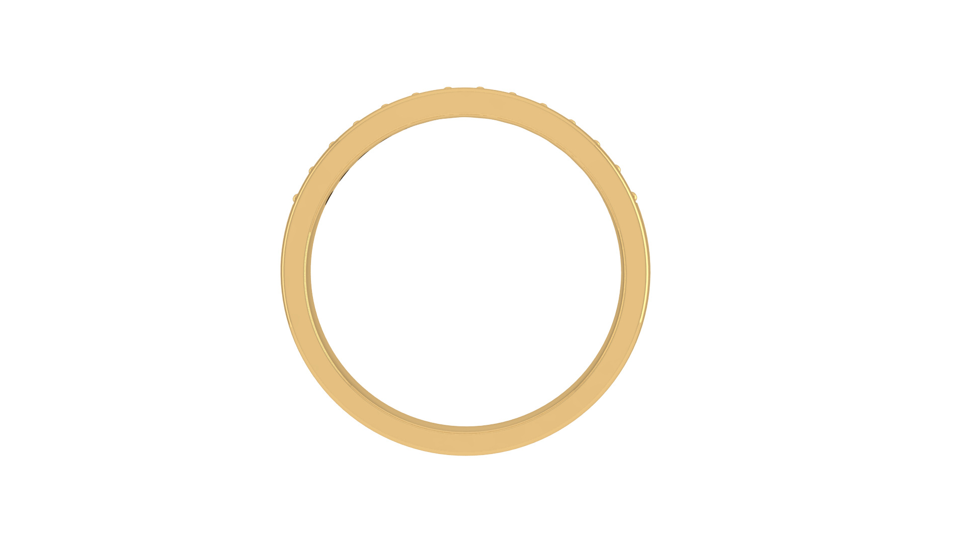 Anel cravejado 3D print model_2