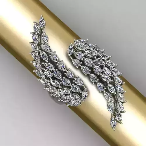 Marquise  and  Pear Gem Ring