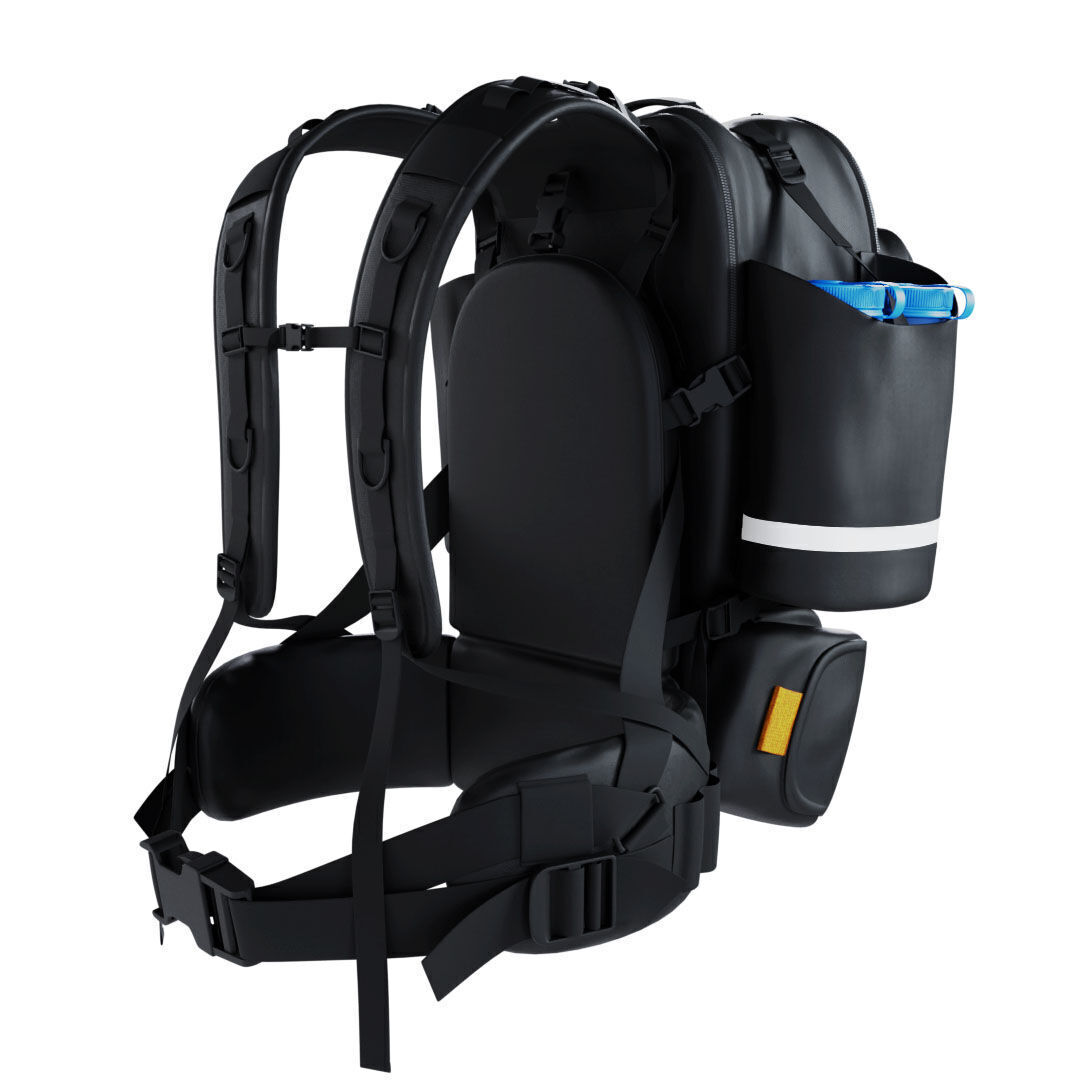 FS-1 Ranger Wildland Fire Pack Low-poly 3D model_2