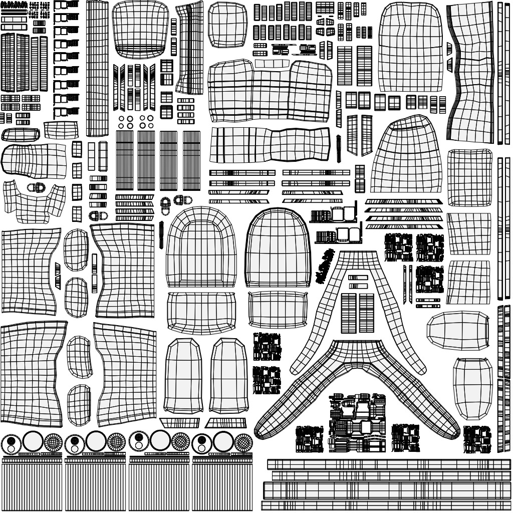 FS-1 Ranger Wildland Fire Pack Low-poly 3D model_3