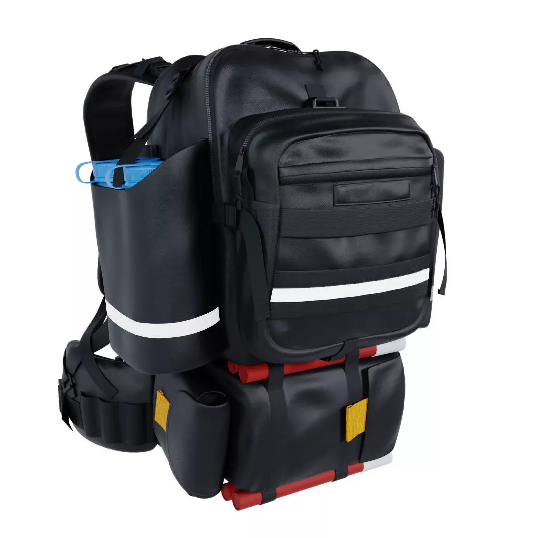 FS-1 Ranger Wildland Fire Pack Low-poly 3D model_0