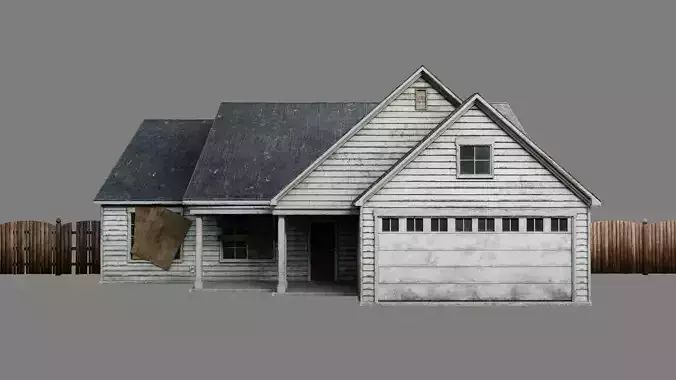 Abandoned Residential House v2