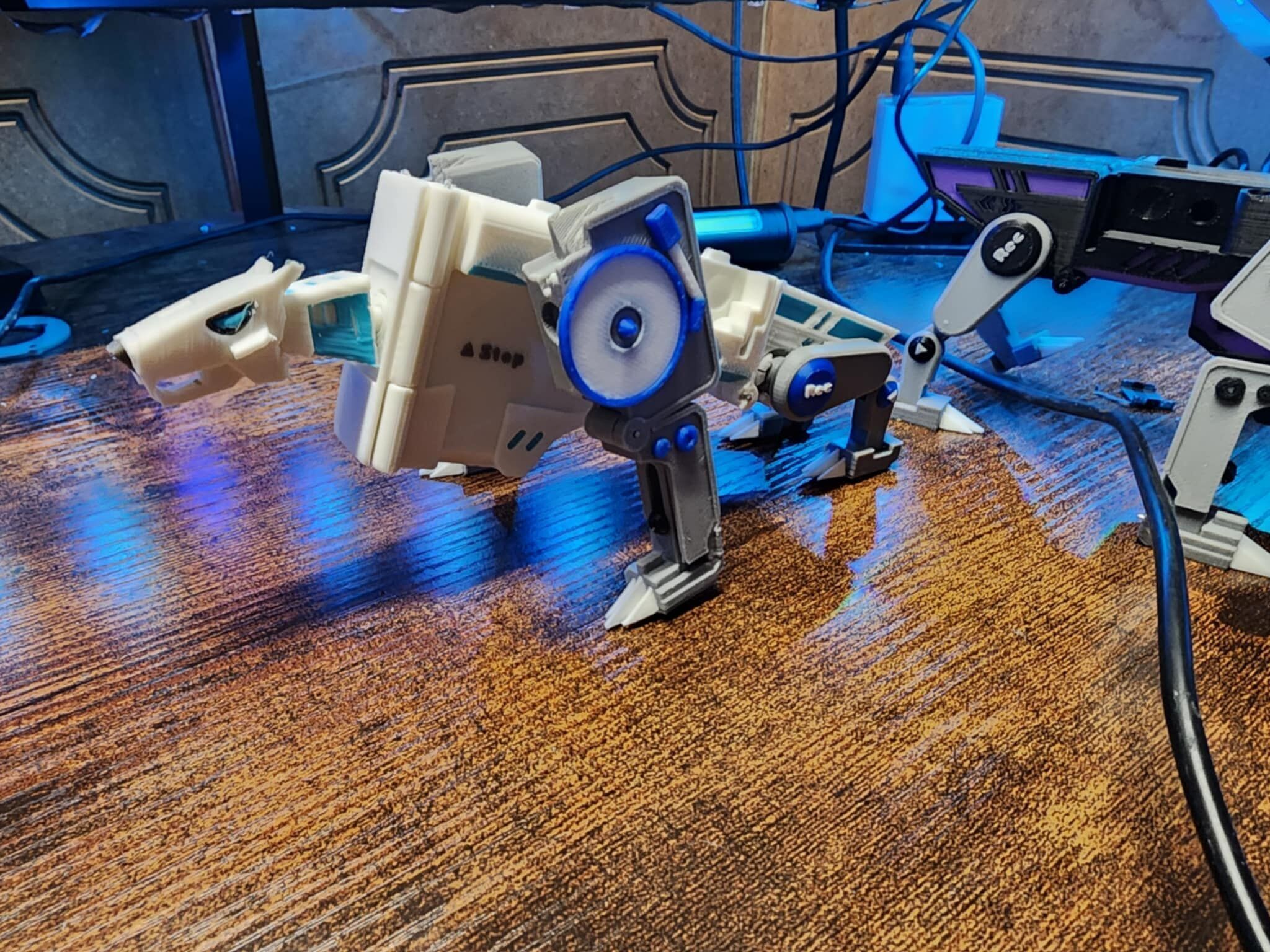 Concept model Transformers Animated Ravage 3D print model_4