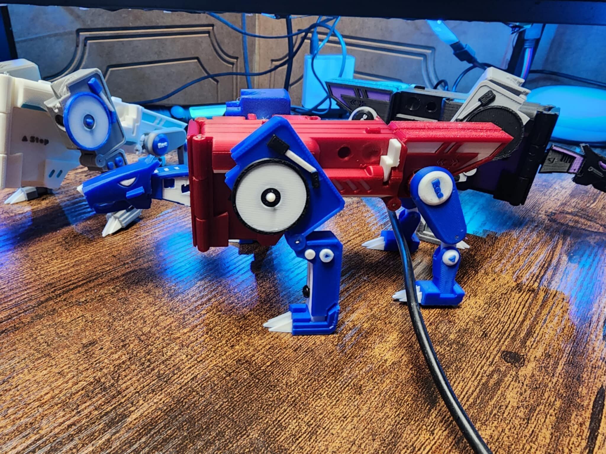 Concept model Transformers Animated Ravage 3D print model_3