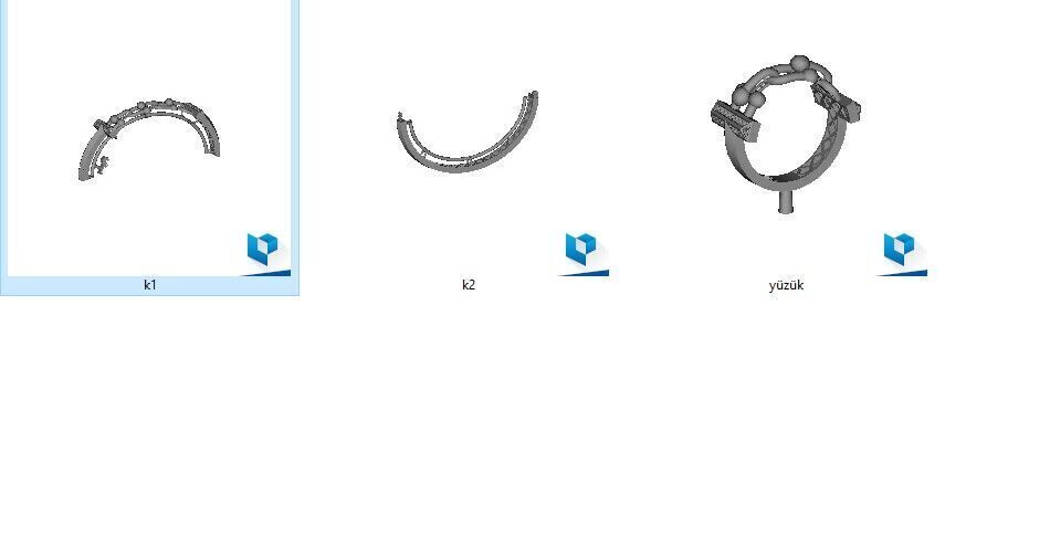 tiffany bileklik 3D print model_10