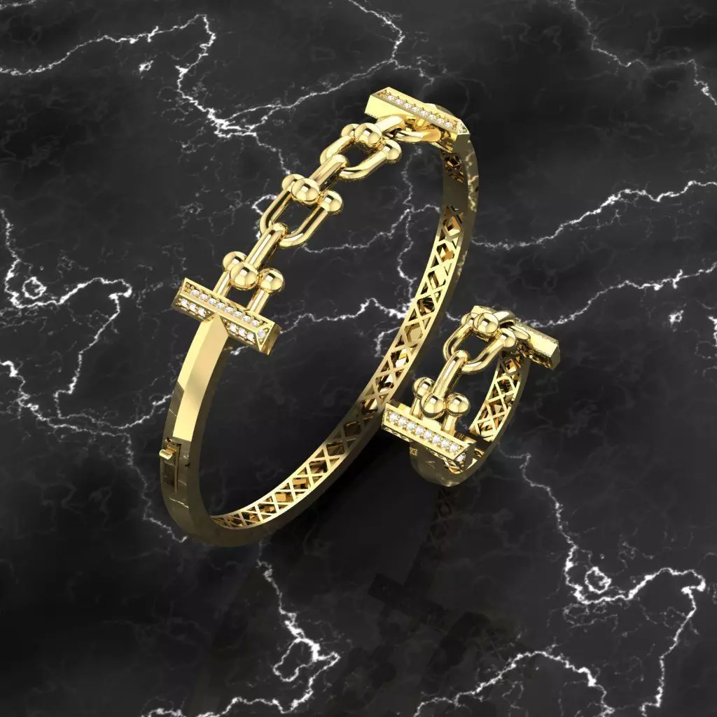 tiffany bileklik 3D print model_0