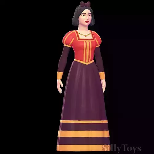 Snow White - Shrek 3D print model