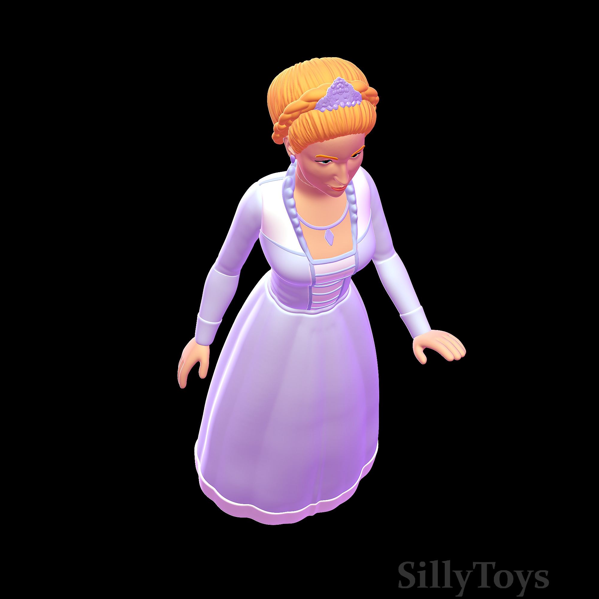 Cinderella - Shrek 3D print model_4
