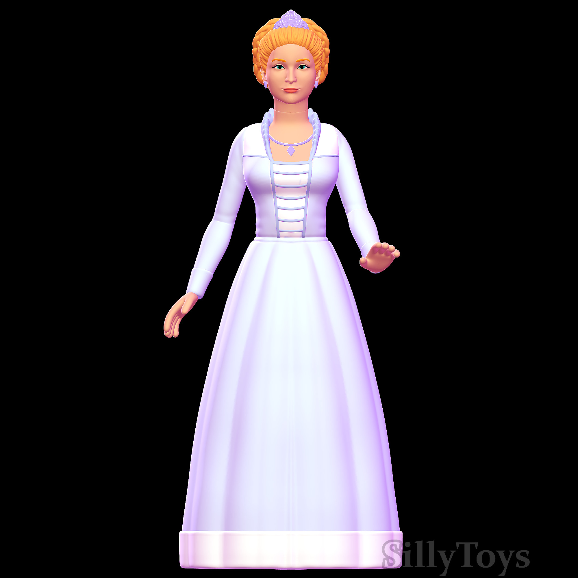 Cinderella - Shrek 3D print model_1