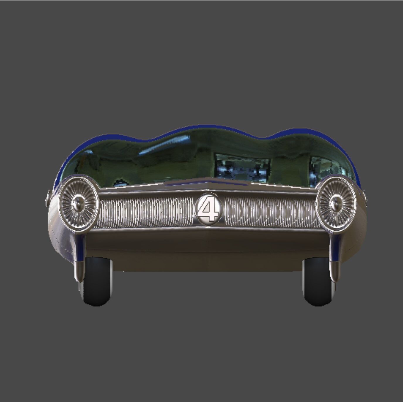Fantasticar Fantastic Four 2025 3D model 3D printable | CGTrader