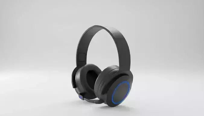 Modern Gaming Headphones 3D Model Low Poly Realistic Design Low-poly 3D model Modern Gaming Headphones 3D Model Low Poly Realistic Design Low-poly 3D model