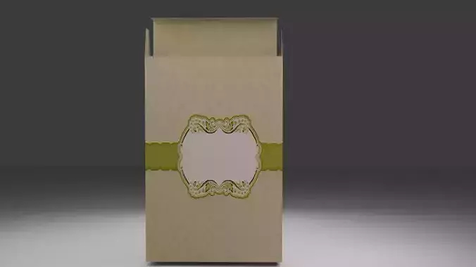 CAJA ANIMADA Low-poly 3D model