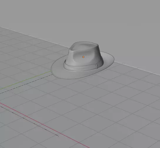 3d straw hat Free 3D model