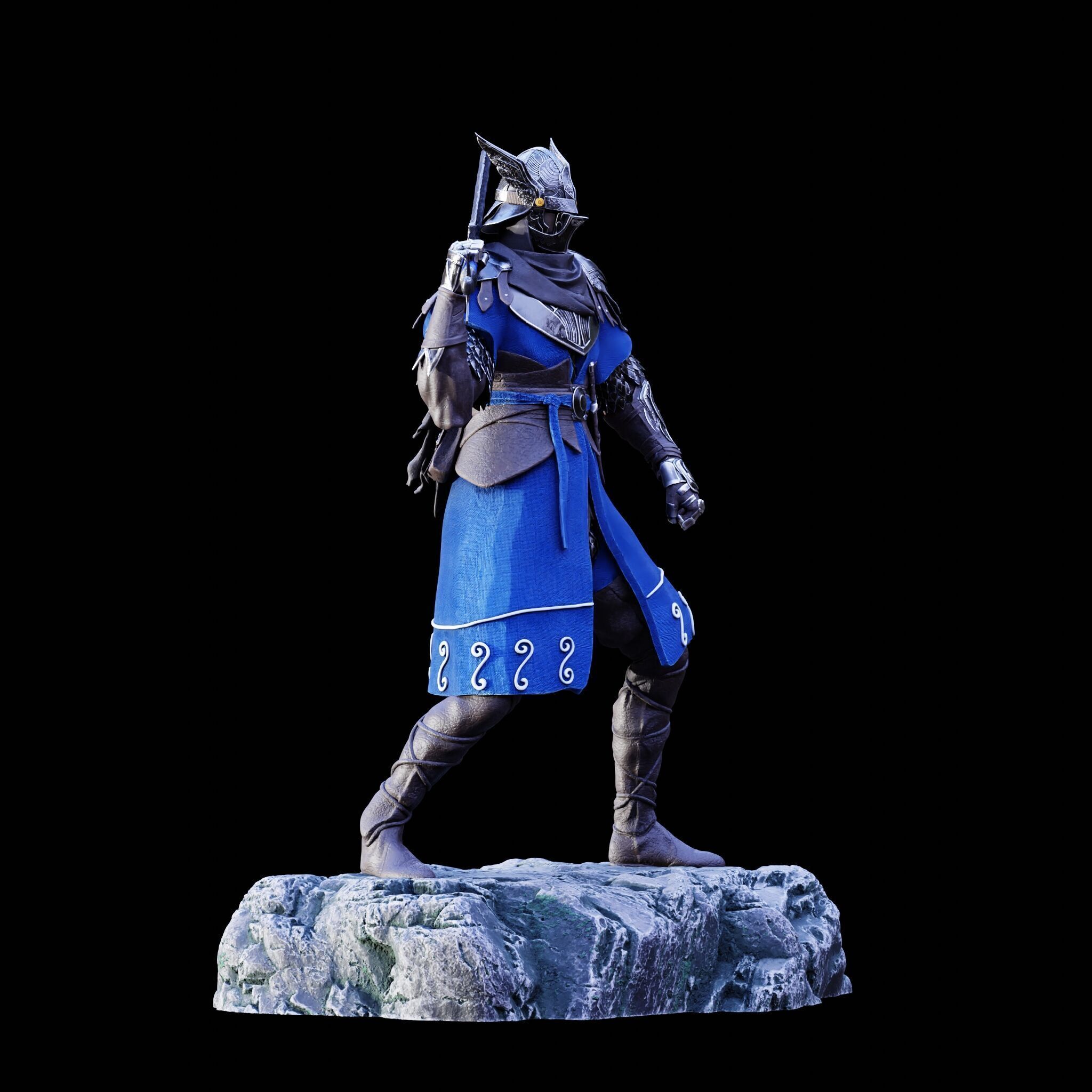 WYLDER COLLECTOR FIGURE - ELDEN RING NIGHTREIGN FAN ART - PRINT 3D print model_37