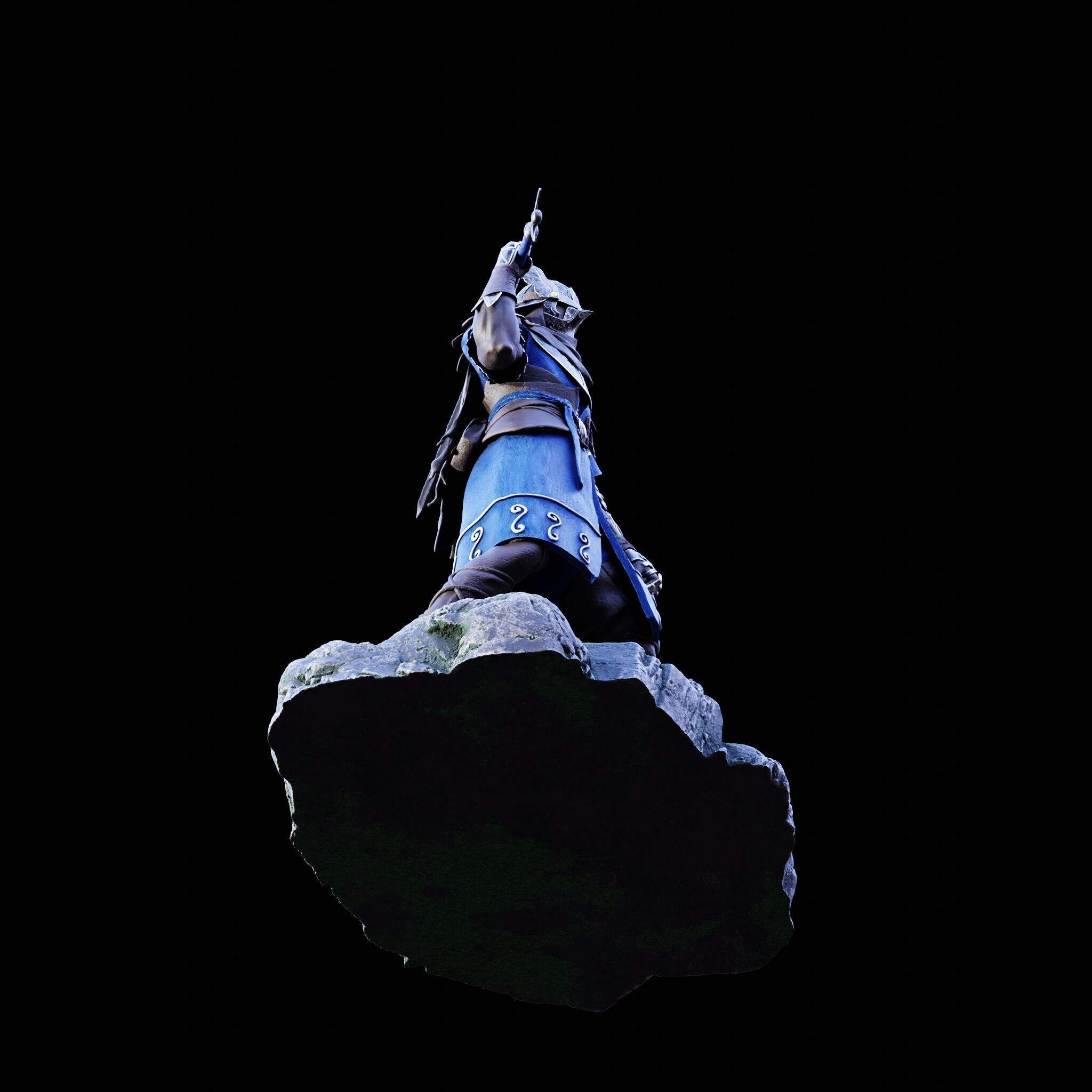 WYLDER COLLECTOR FIGURE - ELDEN RING NIGHTREIGN FAN ART - PRINT 3D print model_15