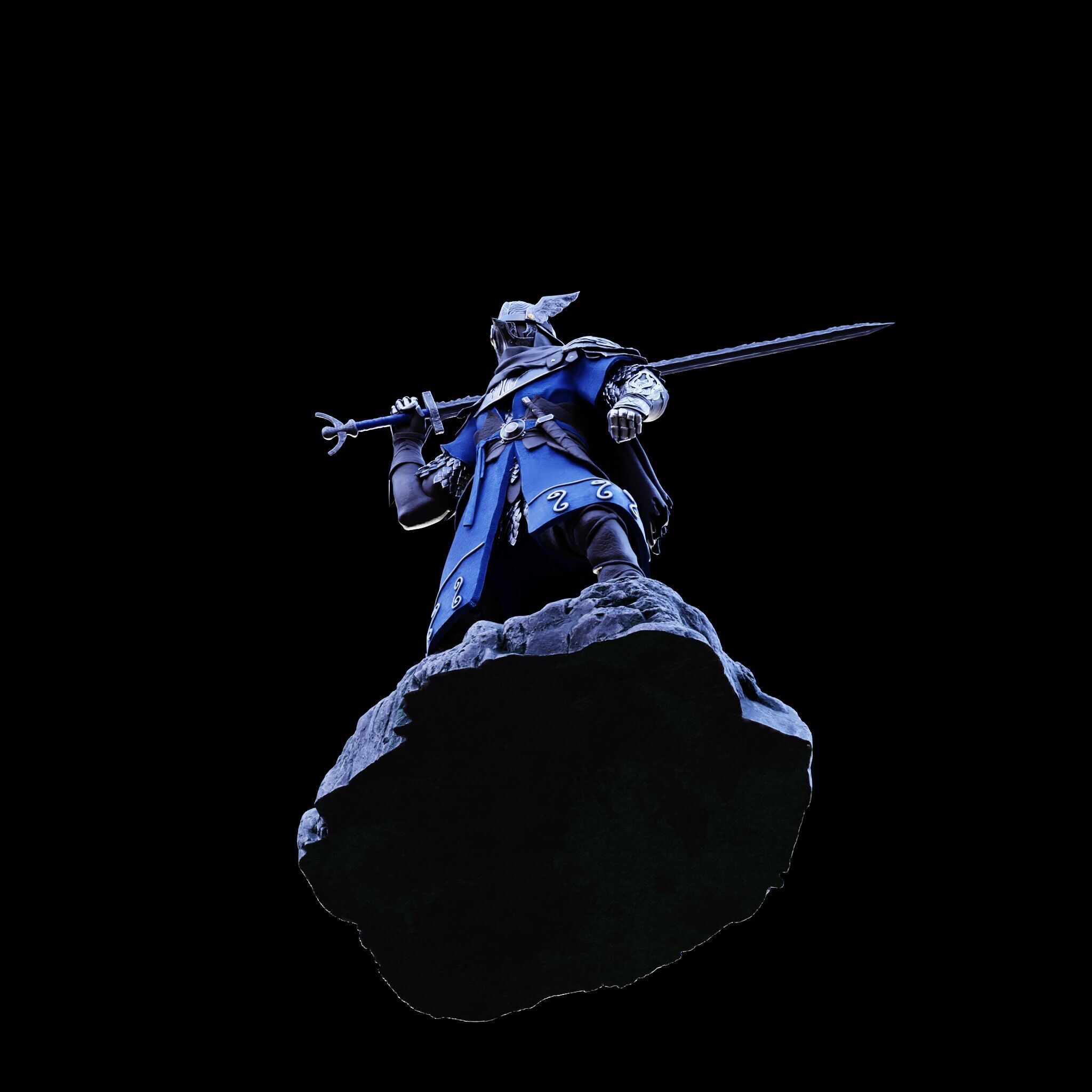 WYLDER COLLECTOR FIGURE - ELDEN RING NIGHTREIGN FAN ART - PRINT 3D print model_13