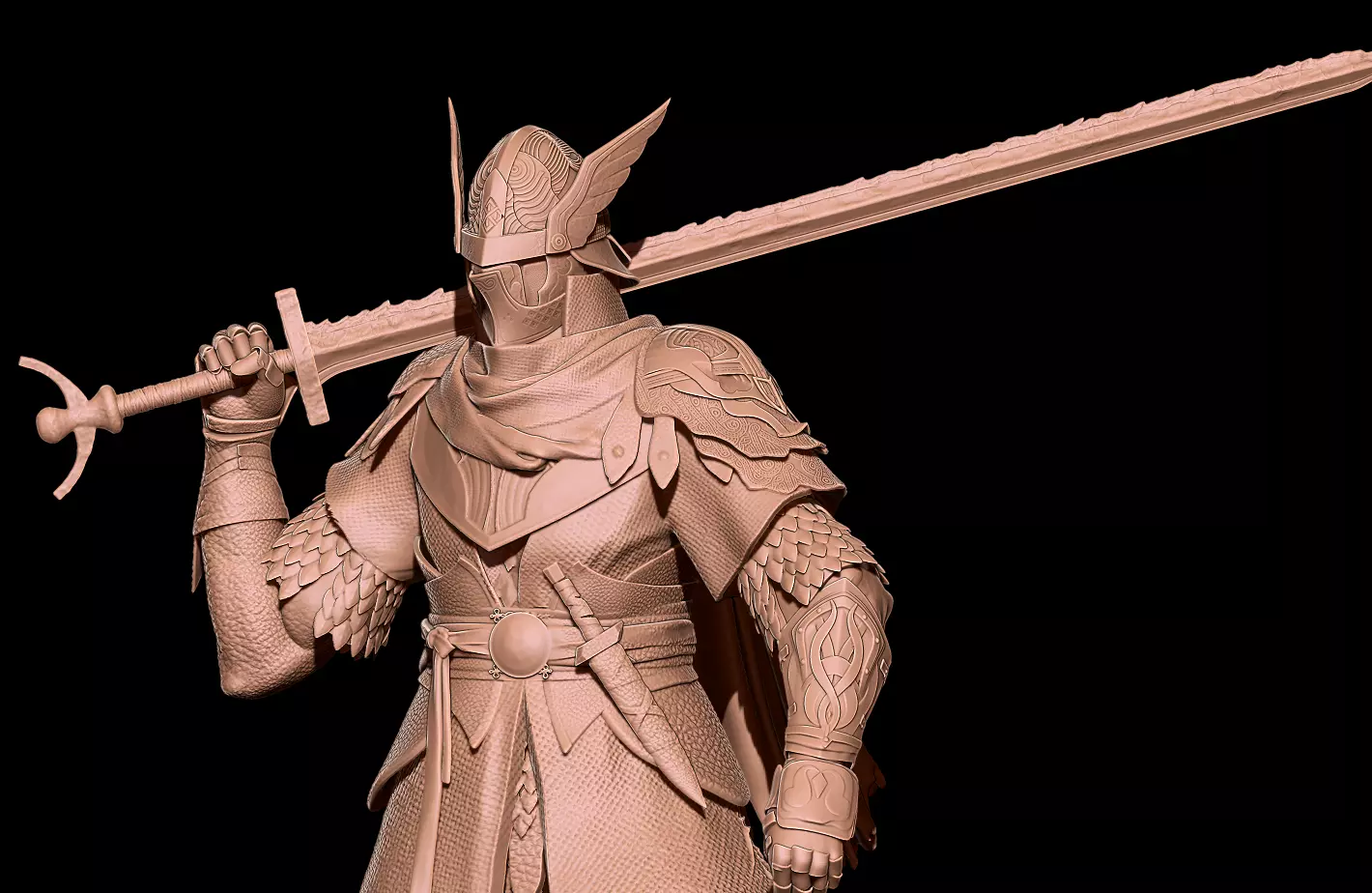 WYLDER COLLECTOR FIGURE - ELDEN RING NIGHTREIGN FAN ART - PRINT 3D print model_0