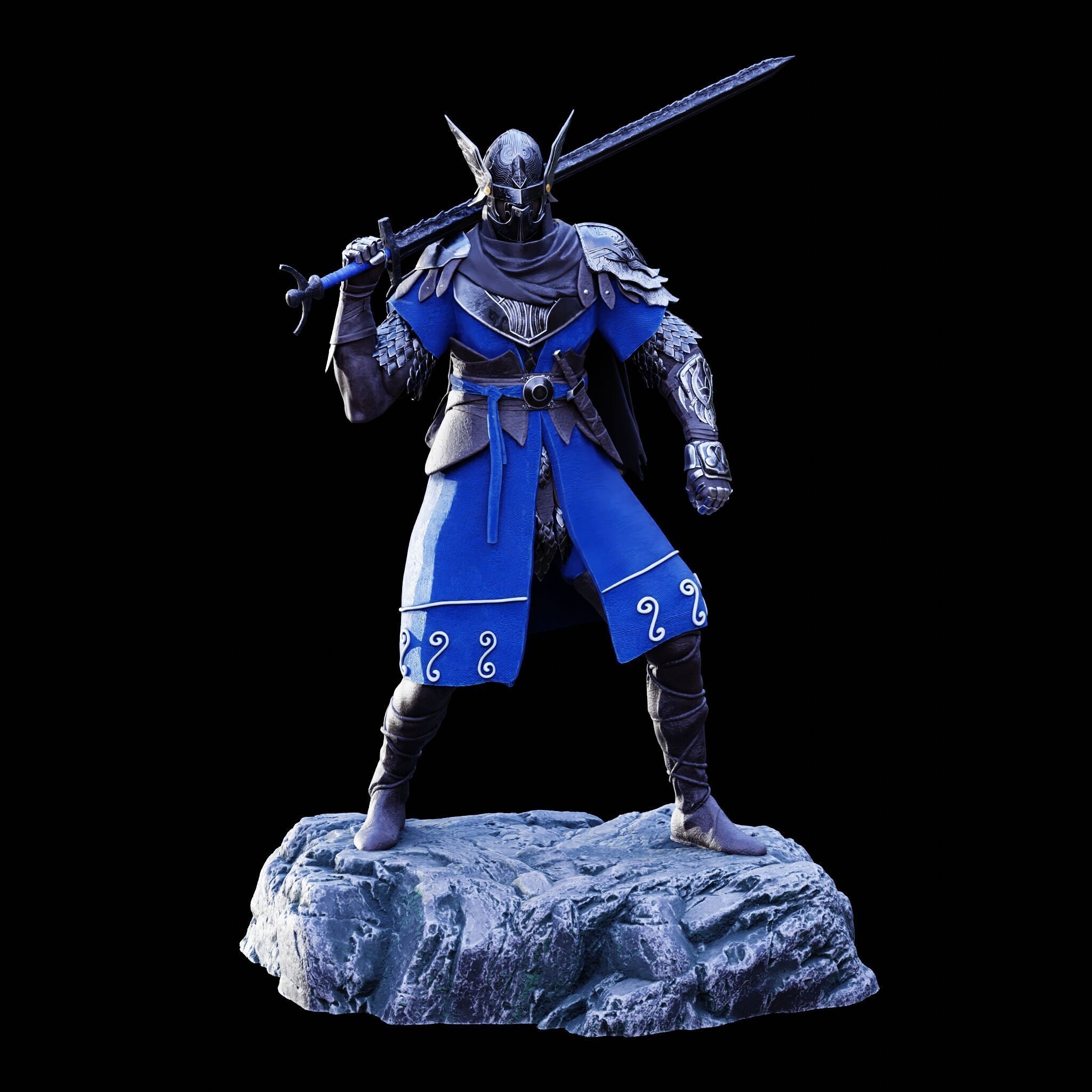 WYLDER COLLECTOR FIGURE - ELDEN RING NIGHTREIGN FAN ART - PRINT 3D print model_55