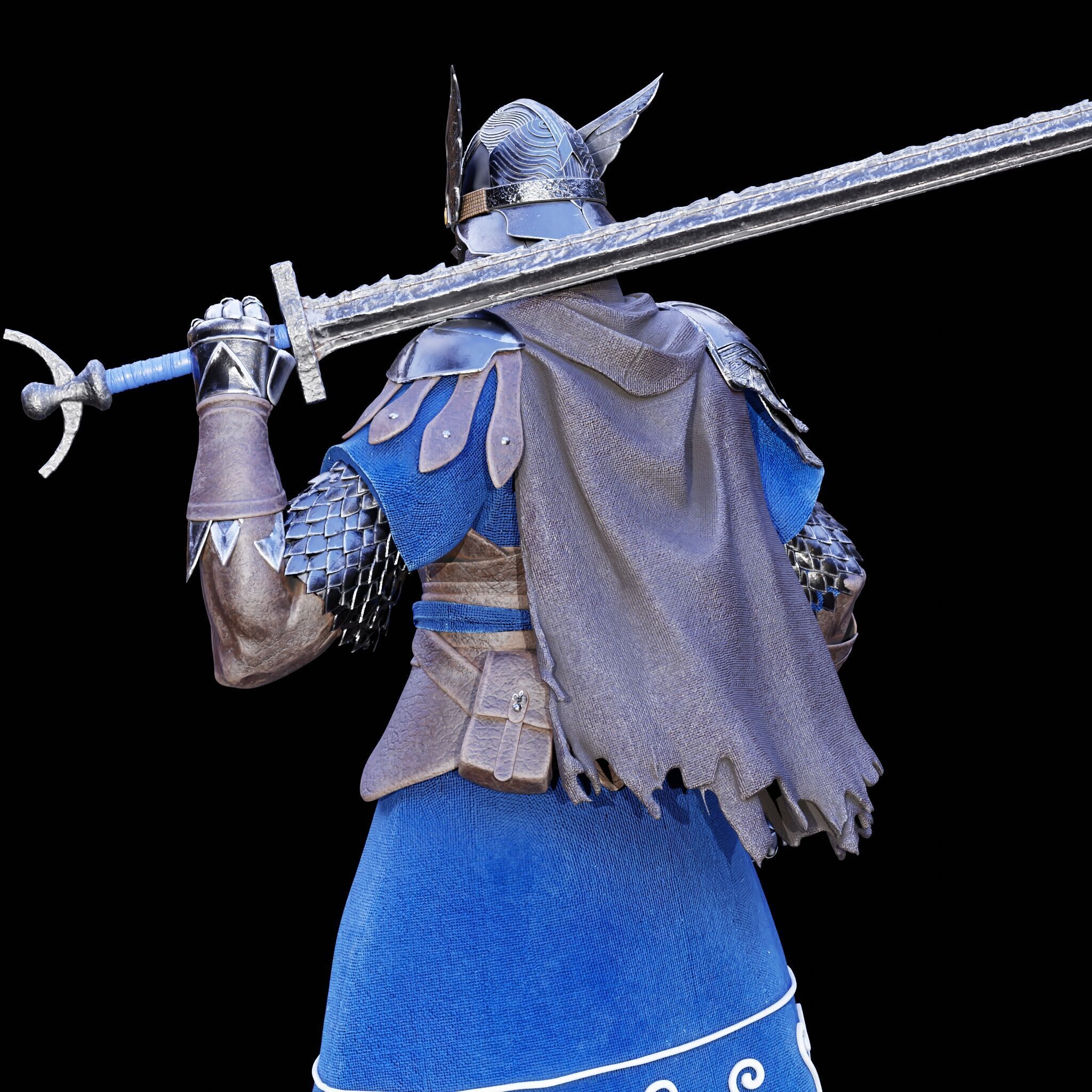 WYLDER COLLECTOR FIGURE - ELDEN RING NIGHTREIGN FAN ART - PRINT 3D print model_58