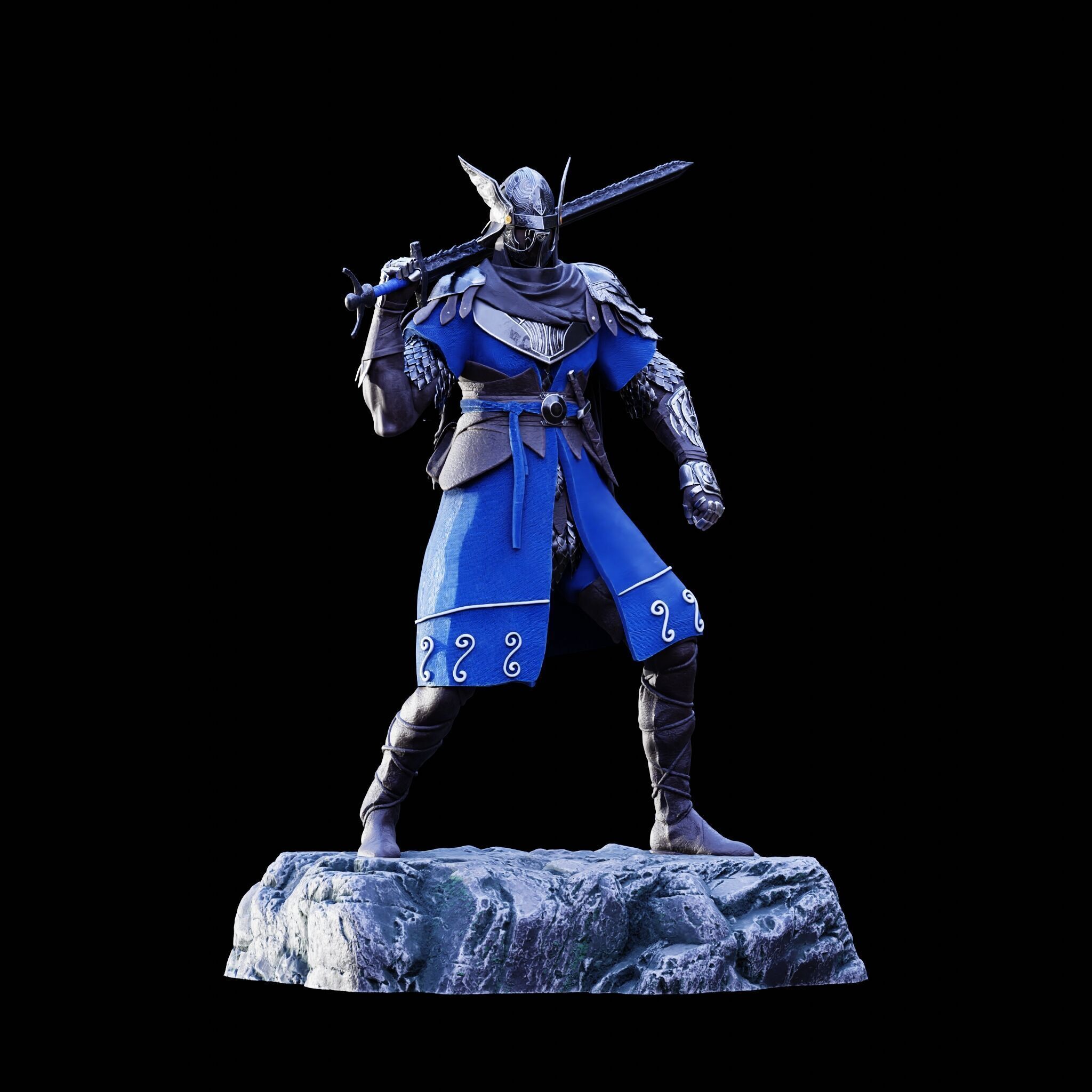 WYLDER COLLECTOR FIGURE - ELDEN RING NIGHTREIGN FAN ART - PRINT 3D print model_51