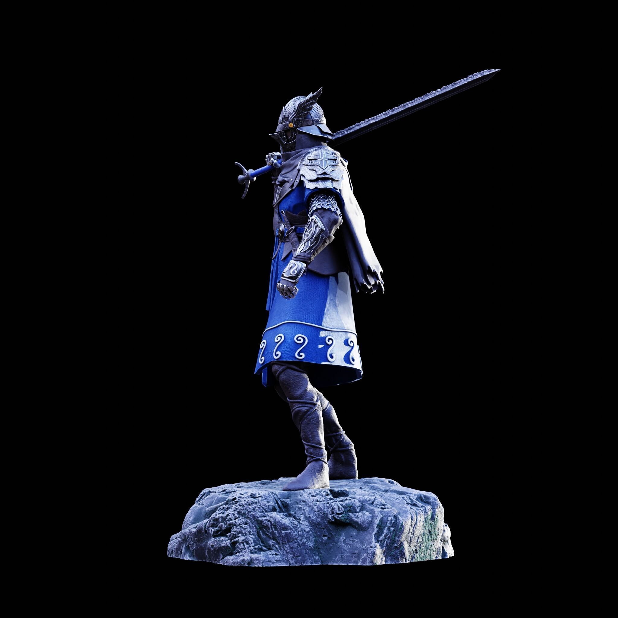 WYLDER COLLECTOR FIGURE - ELDEN RING NIGHTREIGN FAN ART - PRINT 3D print model_52