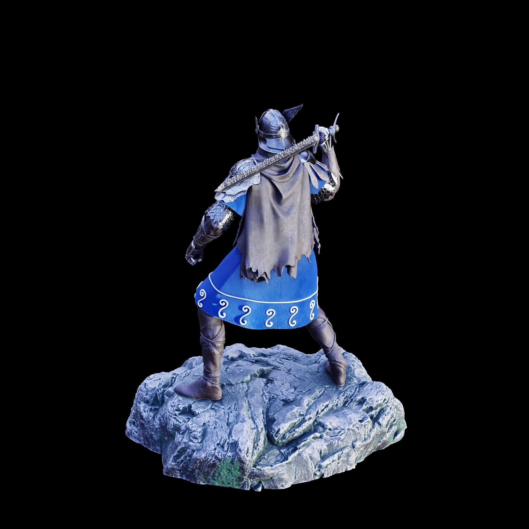 WYLDER COLLECTOR FIGURE - ELDEN RING NIGHTREIGN FAN ART - PRINT 3D print model_22