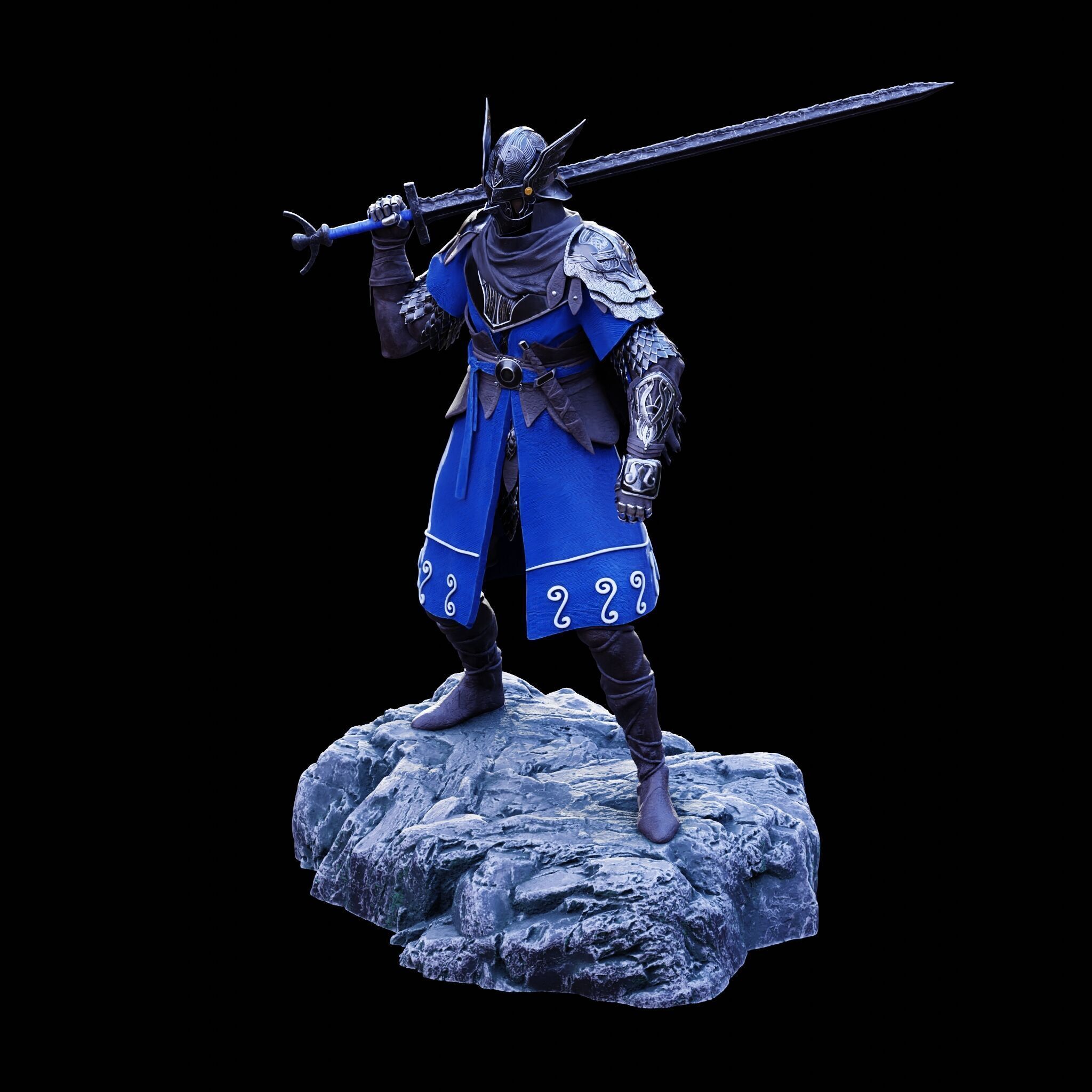 WYLDER COLLECTOR FIGURE - ELDEN RING NIGHTREIGN FAN ART - PRINT 3D print model_54