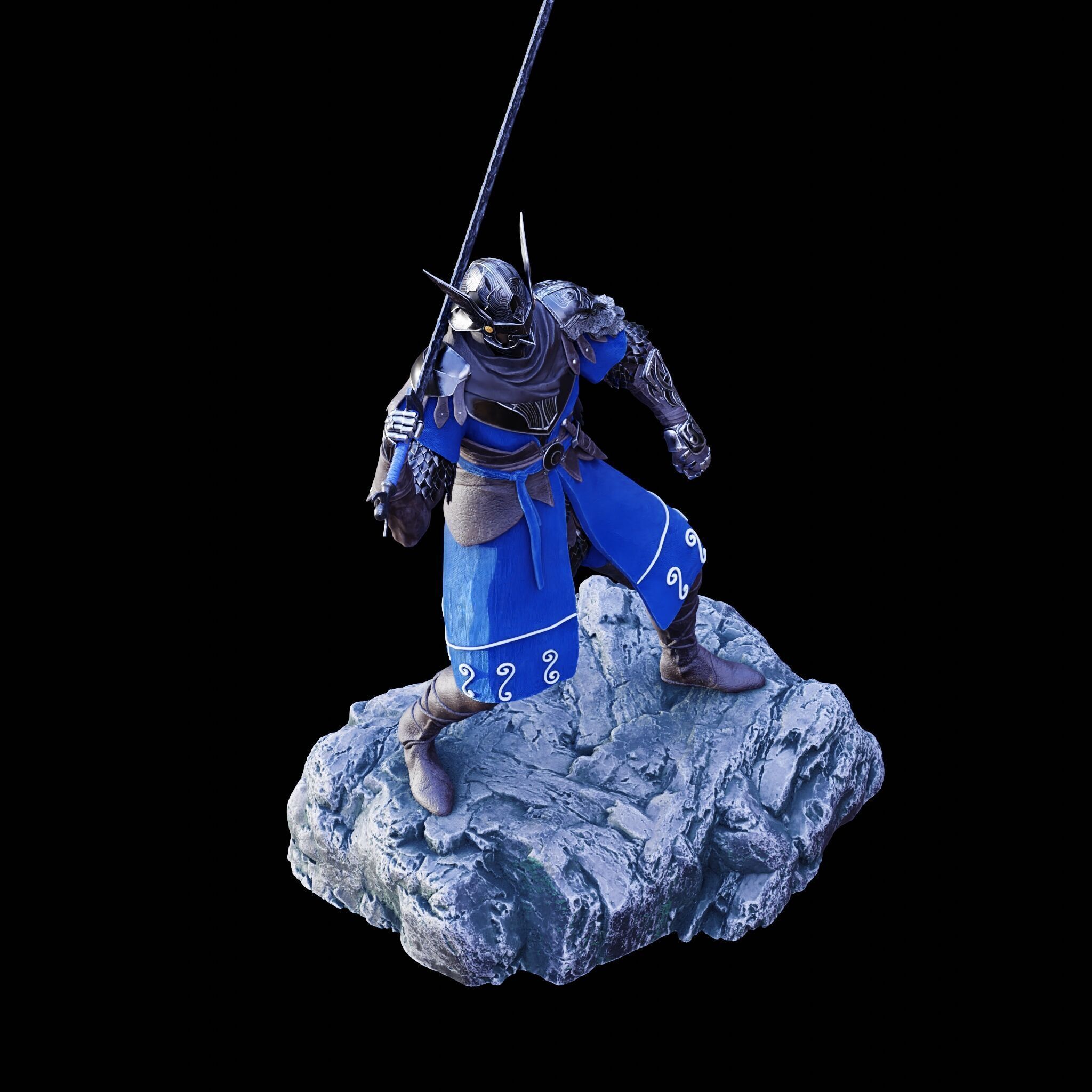 WYLDER COLLECTOR FIGURE - ELDEN RING NIGHTREIGN FAN ART - PRINT 3D print model_56