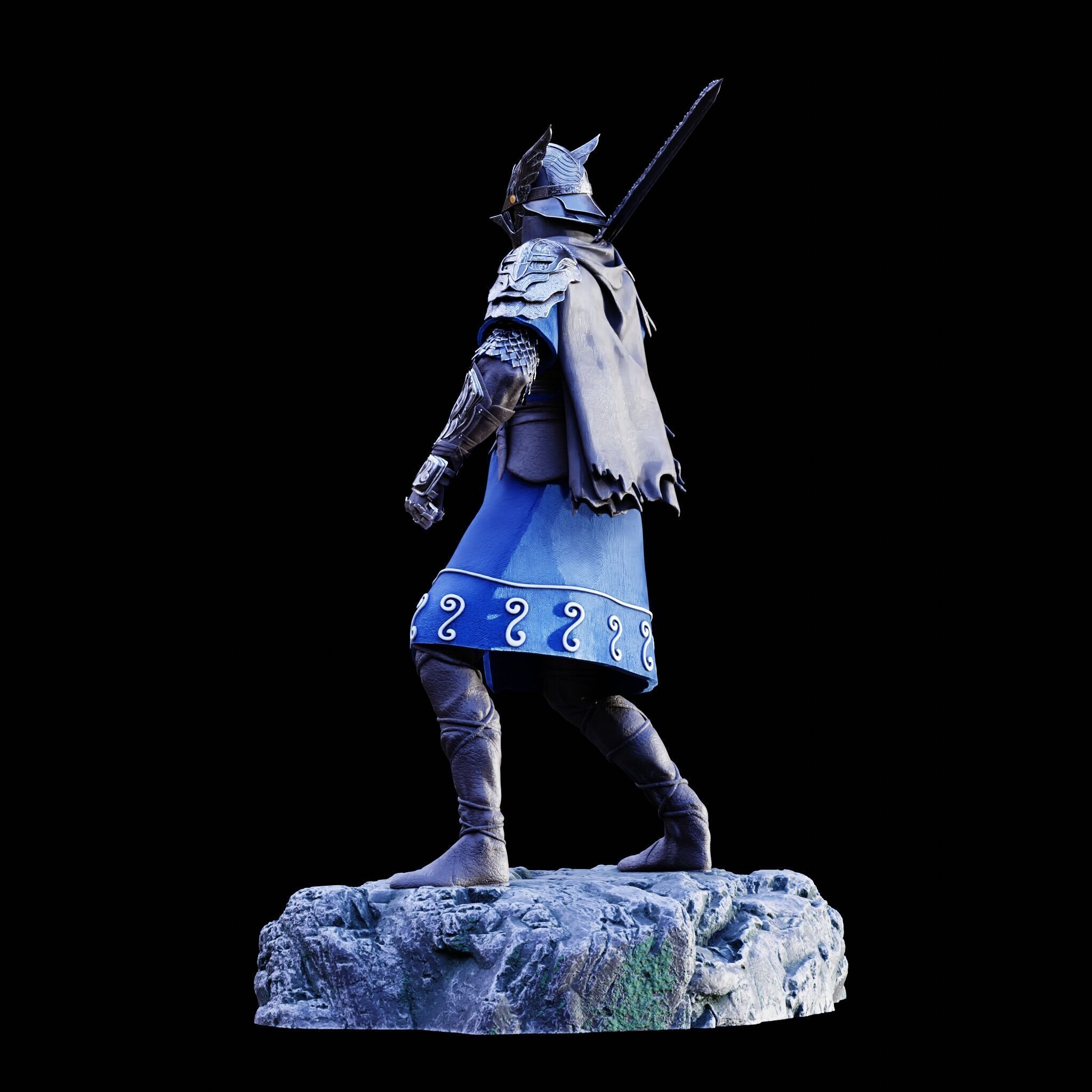 WYLDER COLLECTOR FIGURE - ELDEN RING NIGHTREIGN FAN ART - PRINT 3D print model_39