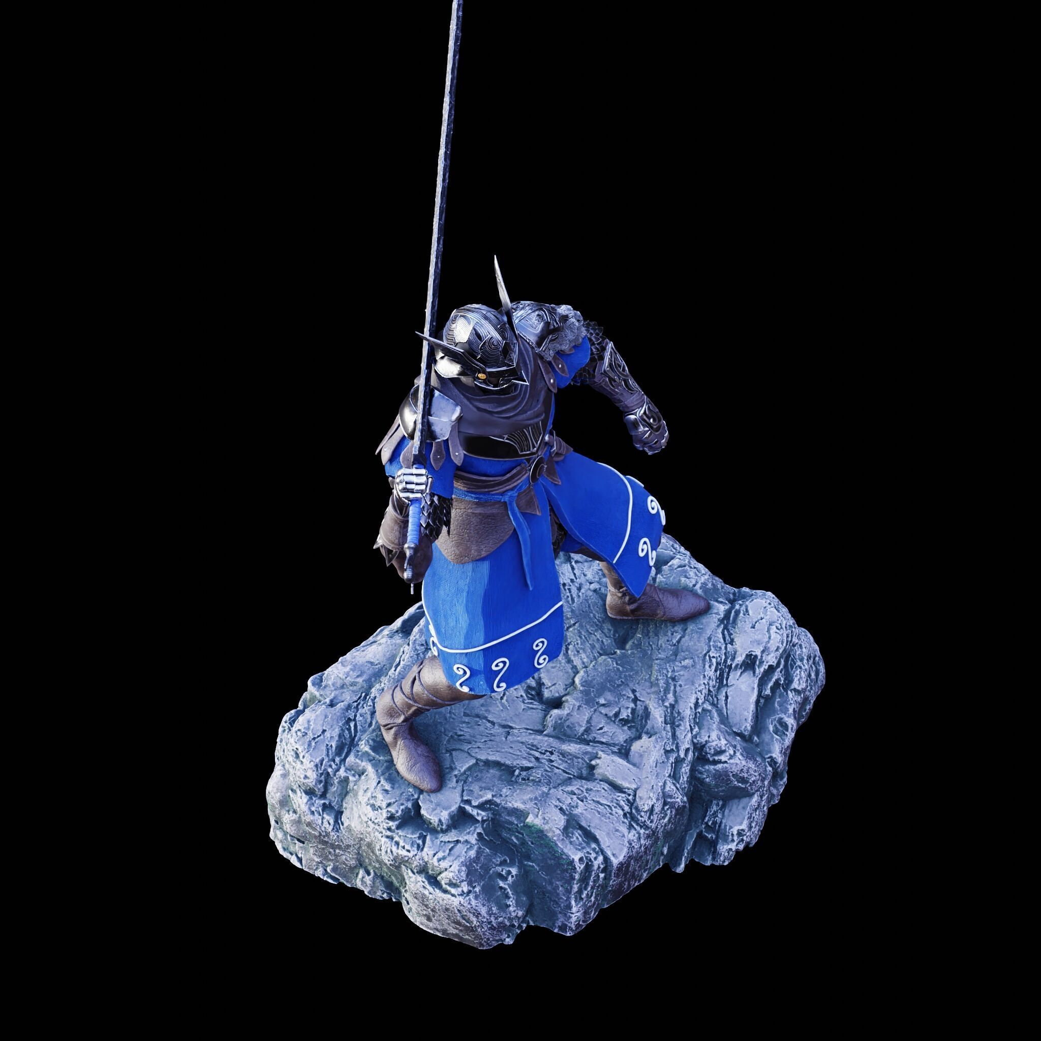 WYLDER COLLECTOR FIGURE - ELDEN RING NIGHTREIGN FAN ART - PRINT 3D print model_24