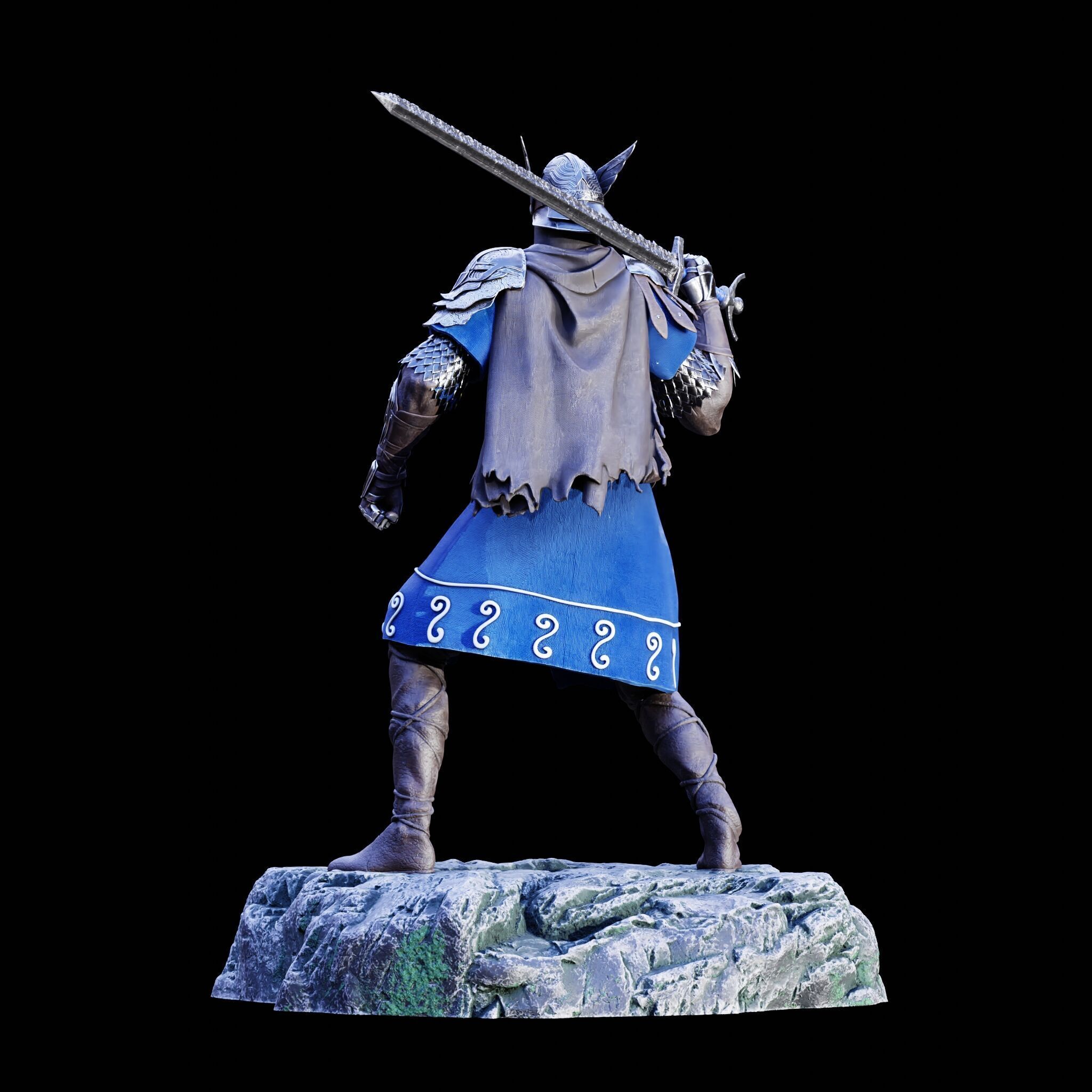 WYLDER COLLECTOR FIGURE - ELDEN RING NIGHTREIGN FAN ART - PRINT 3D print model_45