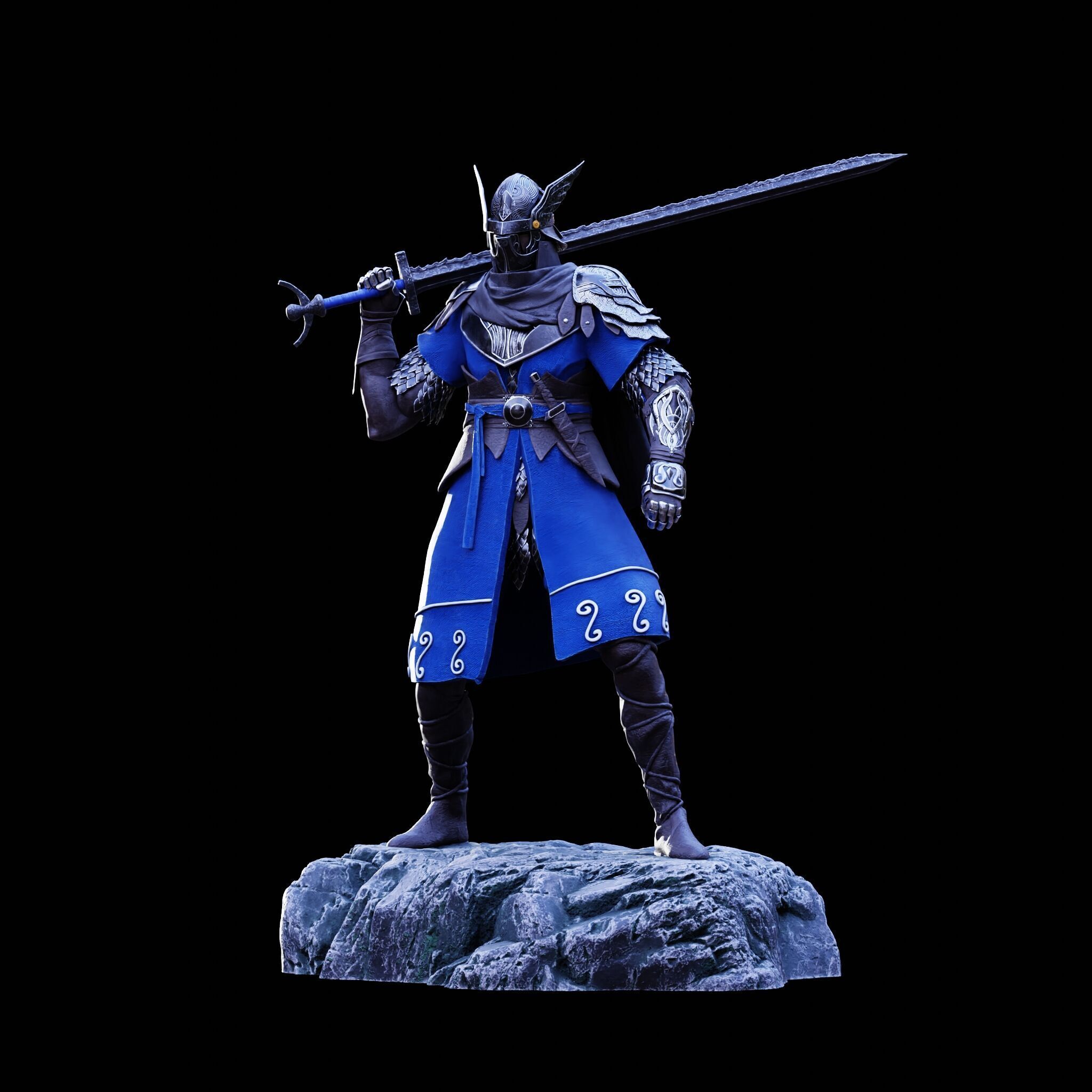 WYLDER COLLECTOR FIGURE - ELDEN RING NIGHTREIGN FAN ART - PRINT 3D print model_42