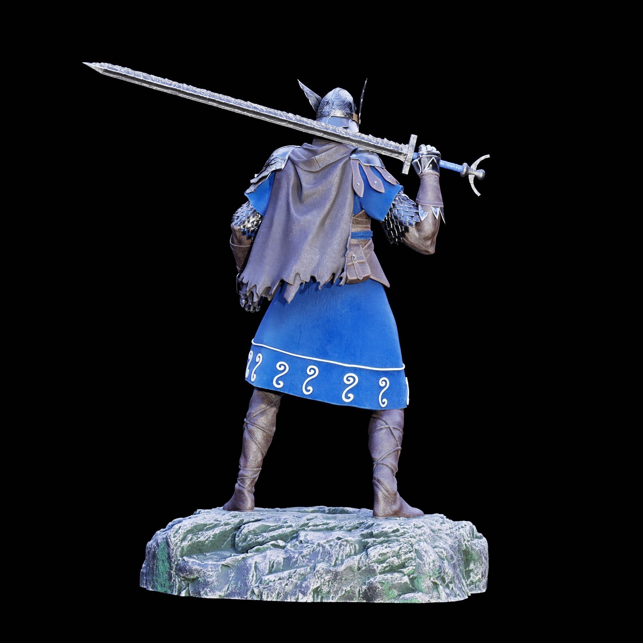 WYLDER COLLECTOR FIGURE - ELDEN RING NIGHTREIGN FAN ART - PRINT 3D print model_43