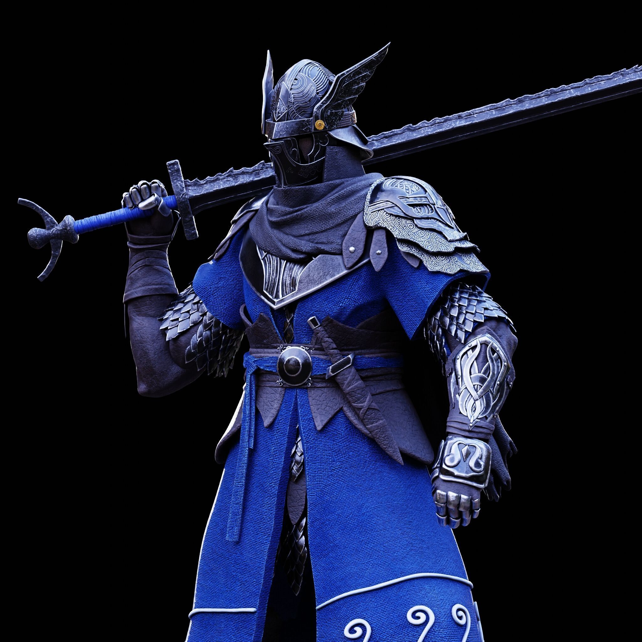 WYLDER COLLECTOR FIGURE - ELDEN RING NIGHTREIGN FAN ART - PRINT 3D print model_2