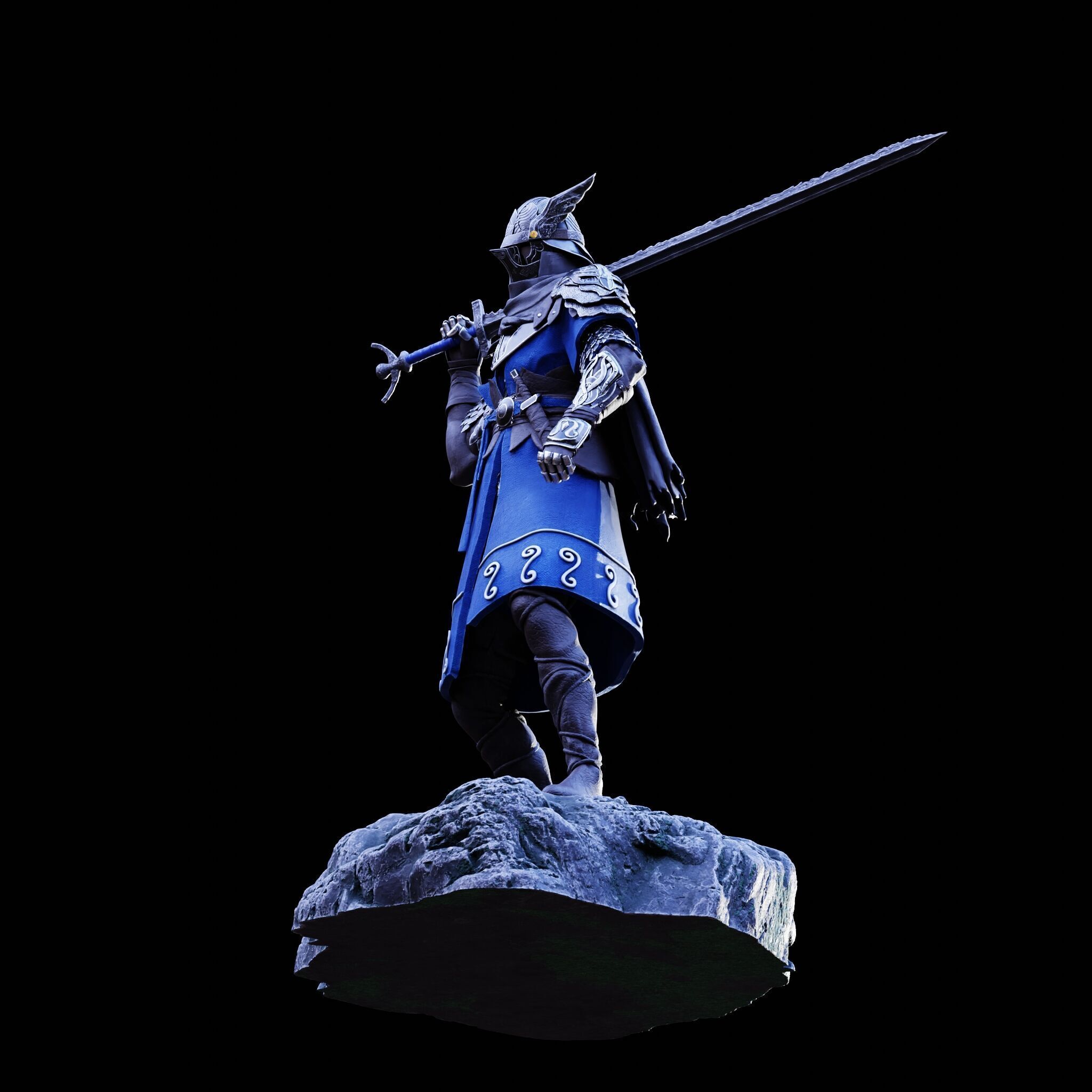 WYLDER COLLECTOR FIGURE - ELDEN RING NIGHTREIGN FAN ART - PRINT 3D print model_30