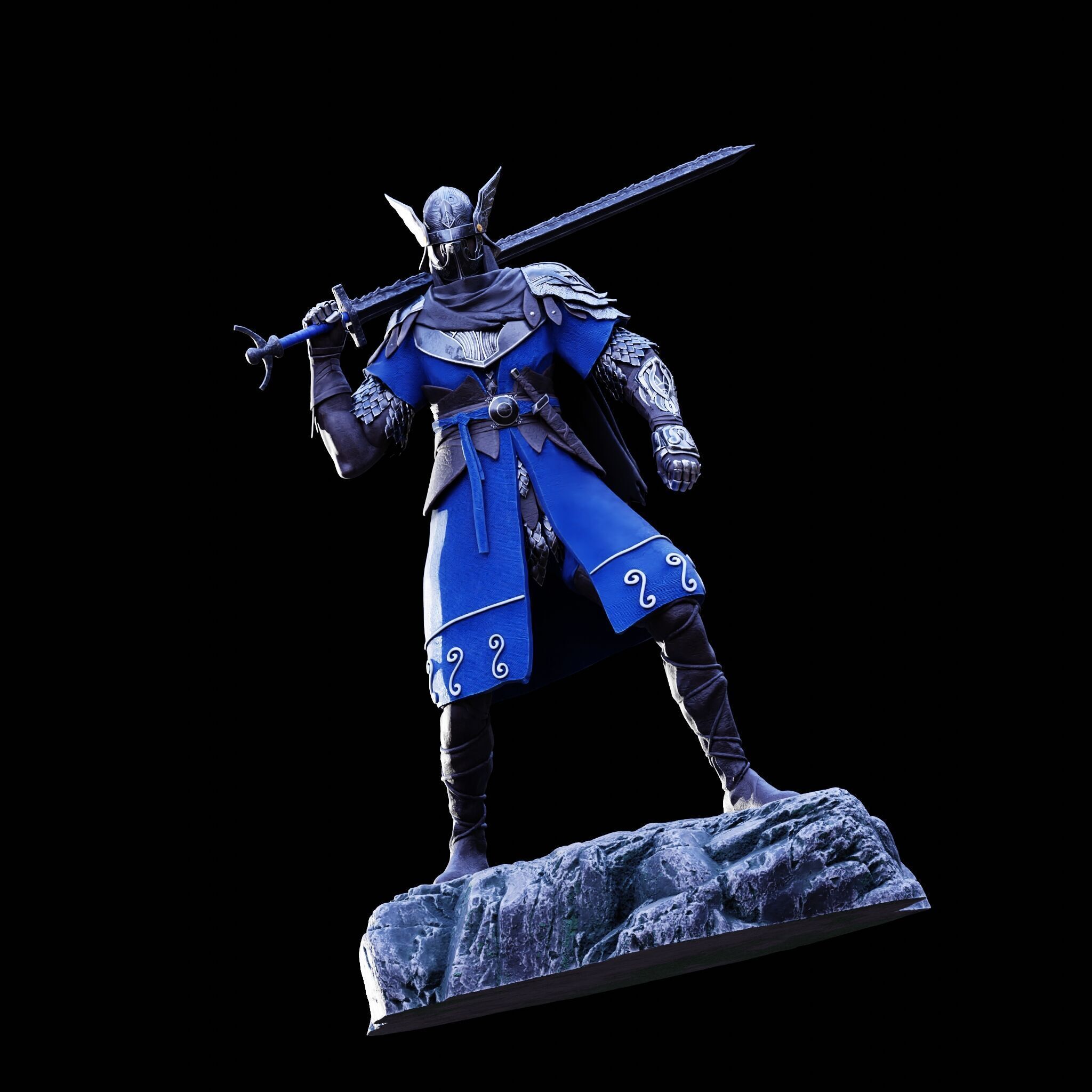 WYLDER COLLECTOR FIGURE - ELDEN RING NIGHTREIGN FAN ART - PRINT 3D print model_33