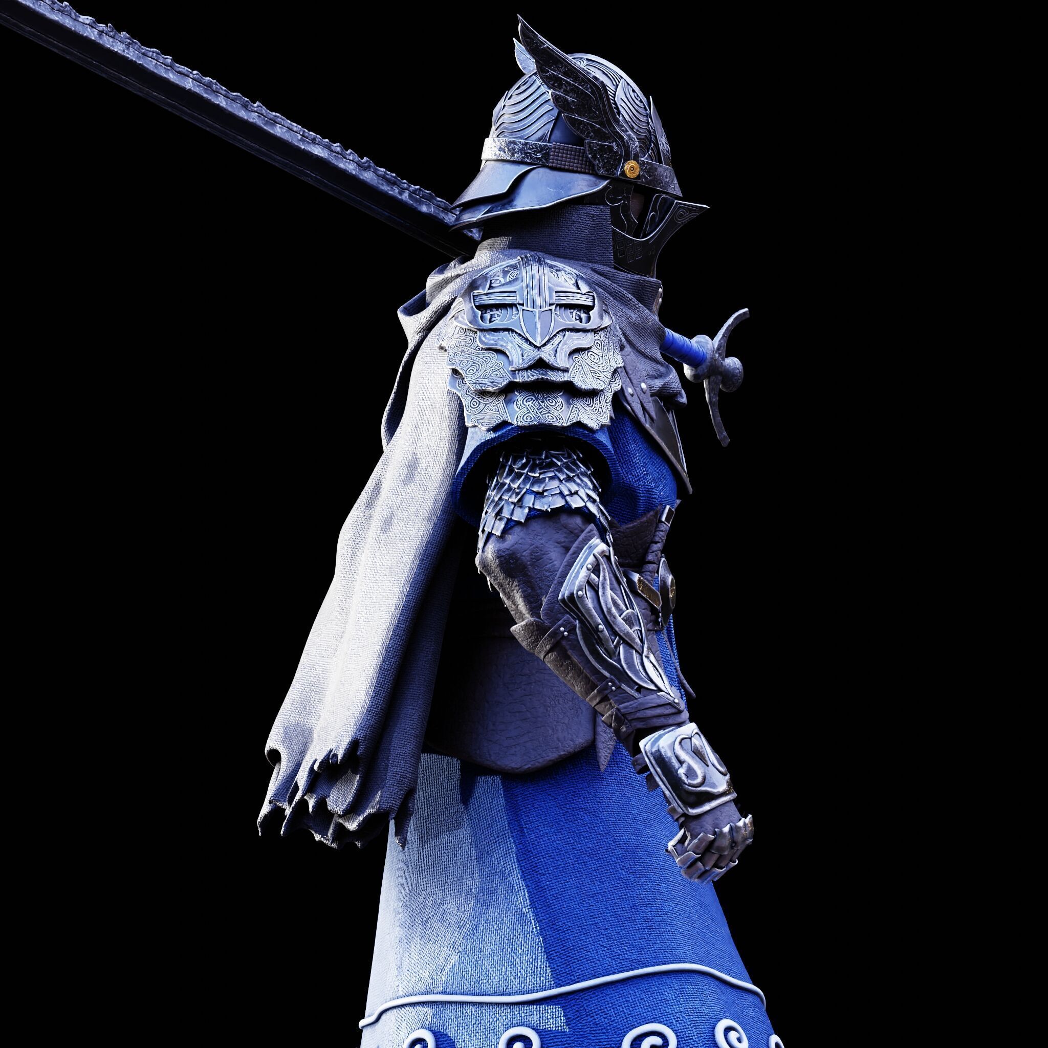 WYLDER COLLECTOR FIGURE - ELDEN RING NIGHTREIGN FAN ART - PRINT 3D print model_59