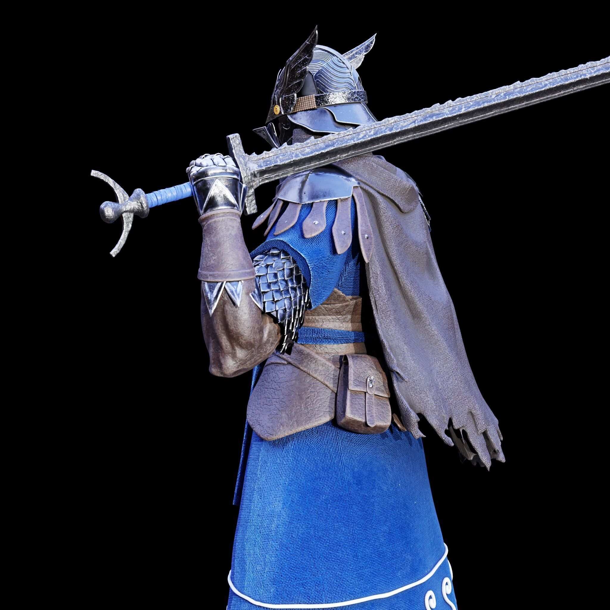 WYLDER COLLECTOR FIGURE - ELDEN RING NIGHTREIGN FAN ART - PRINT 3D print model_64