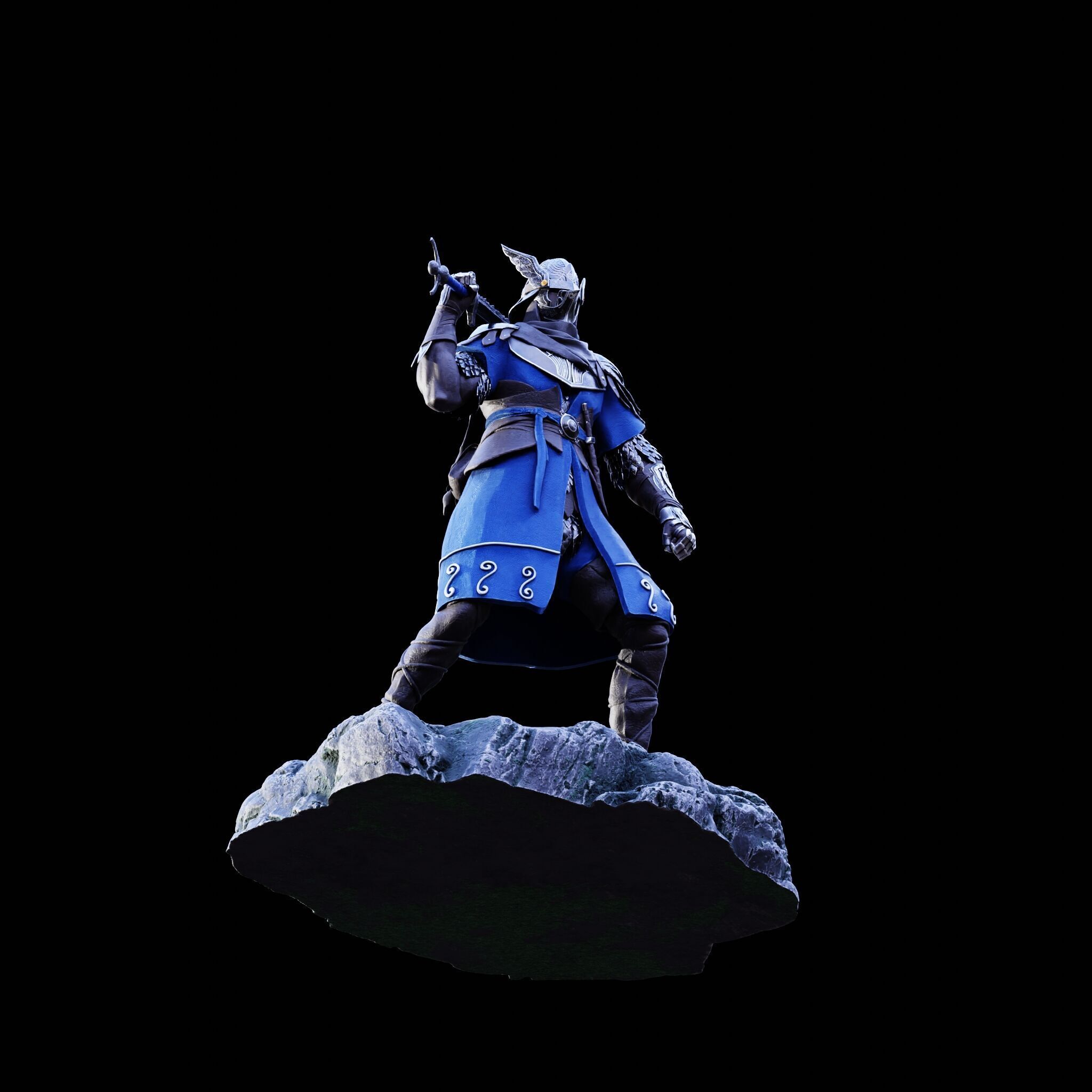 WYLDER COLLECTOR FIGURE - ELDEN RING NIGHTREIGN FAN ART - PRINT 3D print model_20