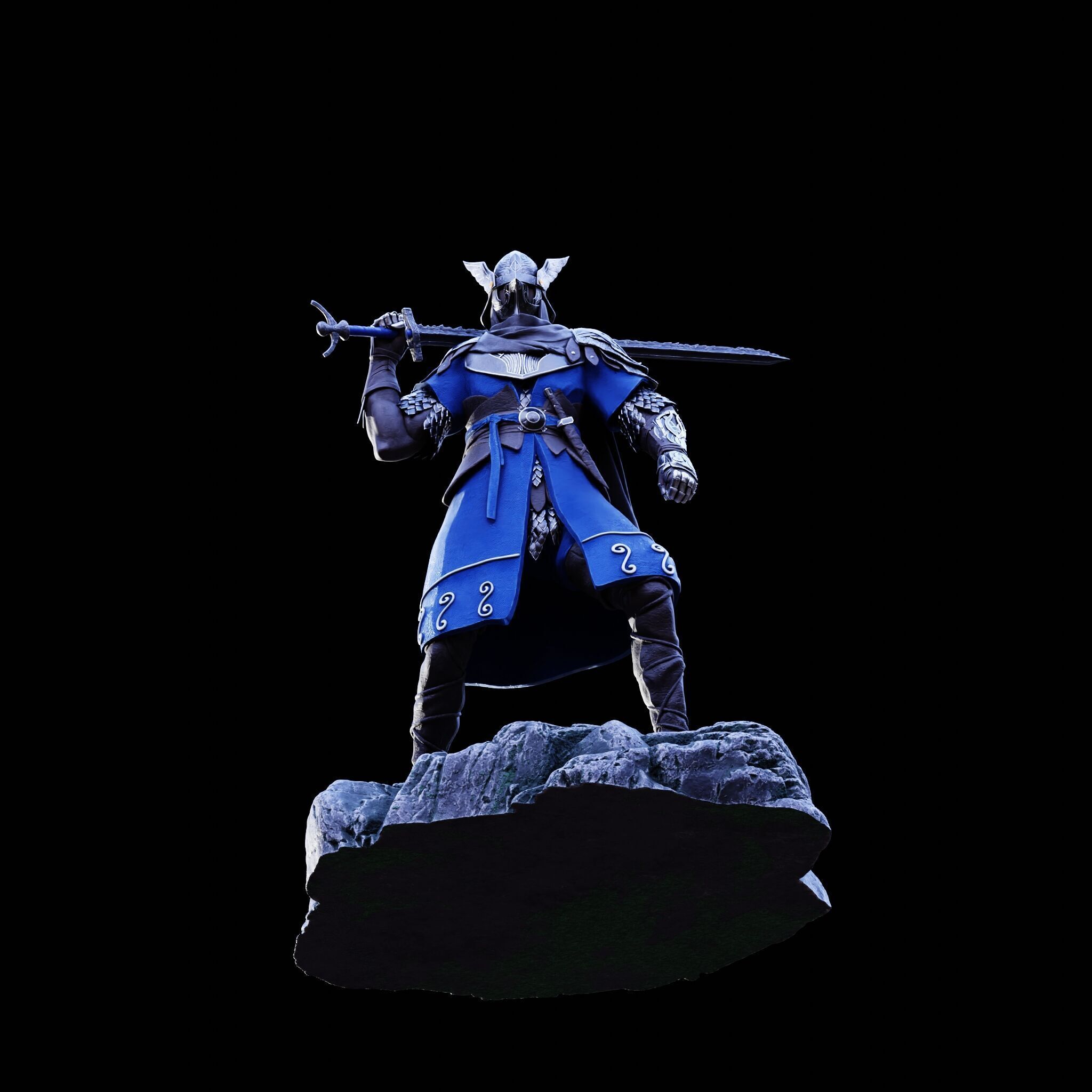 WYLDER COLLECTOR FIGURE - ELDEN RING NIGHTREIGN FAN ART - PRINT 3D print model_18