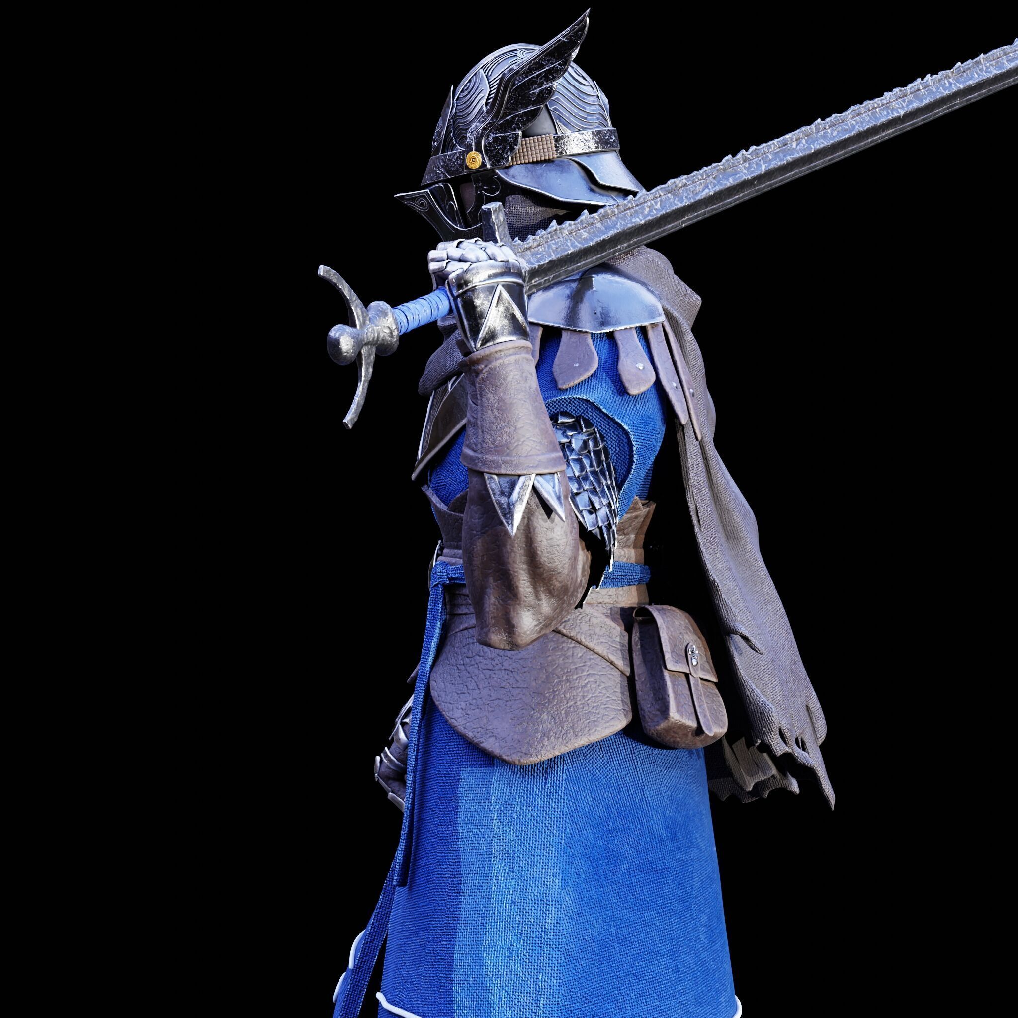 WYLDER COLLECTOR FIGURE - ELDEN RING NIGHTREIGN FAN ART - PRINT 3D print model_72